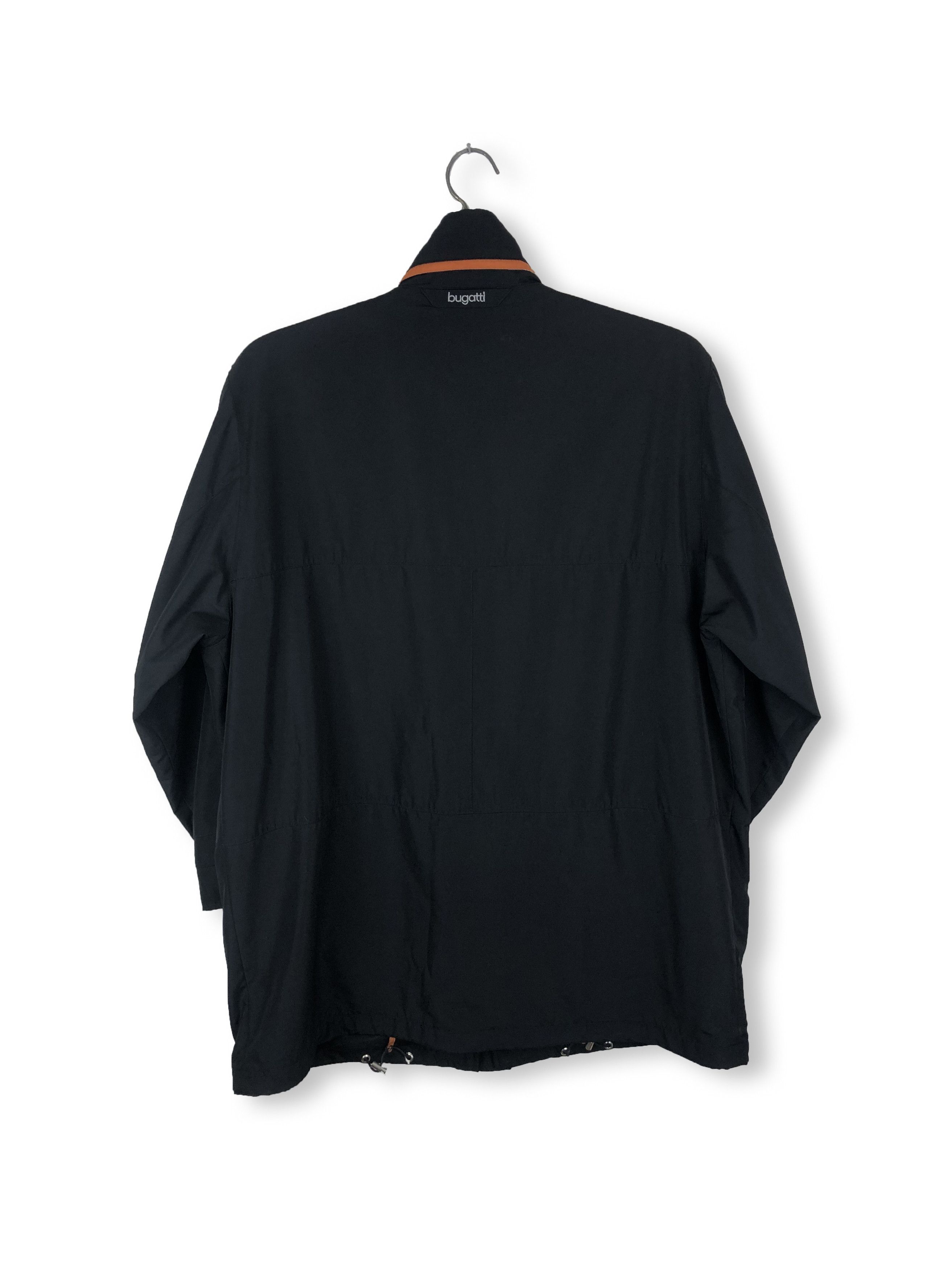 Bugatti Vintage BUGATTI Black Nylon Parka Jacket M64 Size US XXL / EU 58 / 5 - 8 Thumbnail