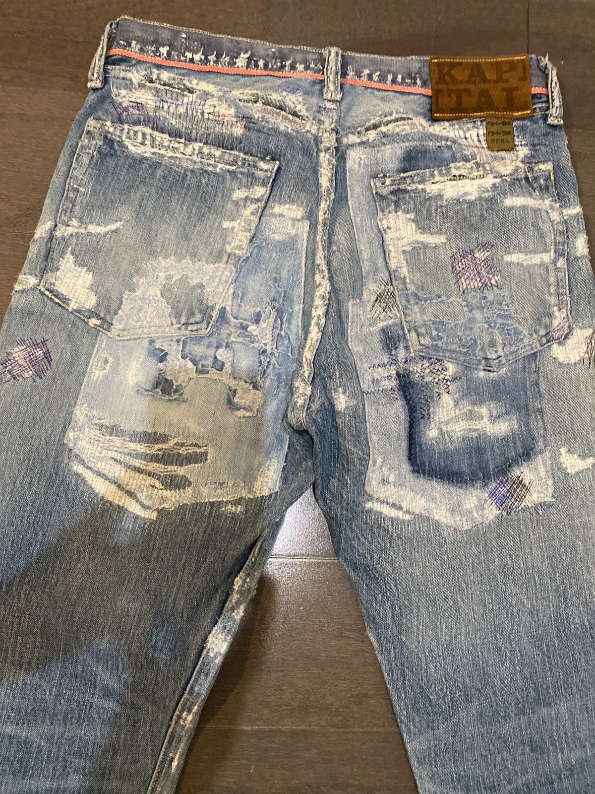 Kapital × Kapital Kountry Kapital 14oz Monkey Cisco Crash Denim Size US 30 / EU 46 - 5 Thumbnail