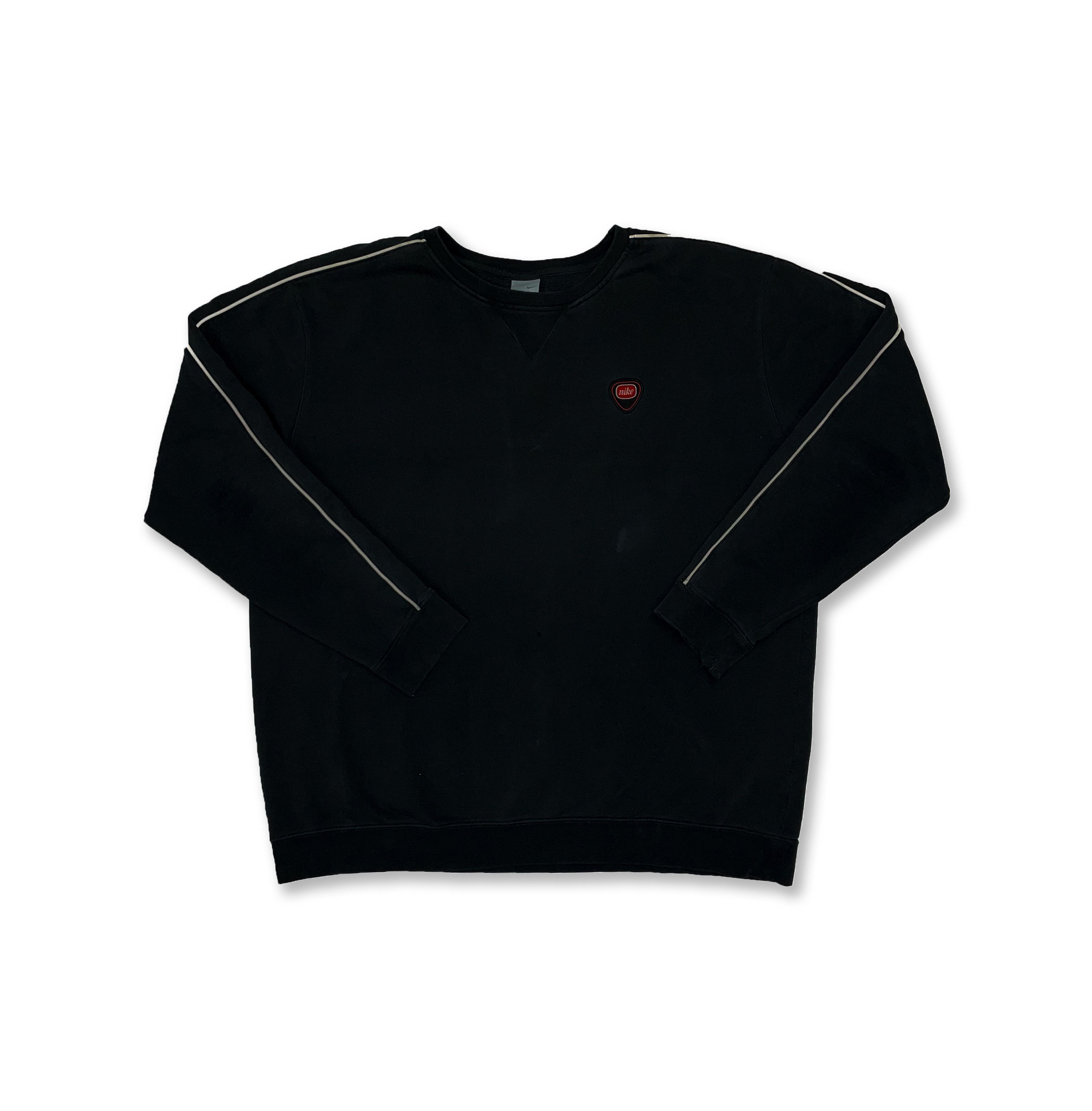 Nike 90s Vintage NIKE Black Faded Sweatshirt M39 Size US XXL / EU 58 / 5 - 1 Thumbnail