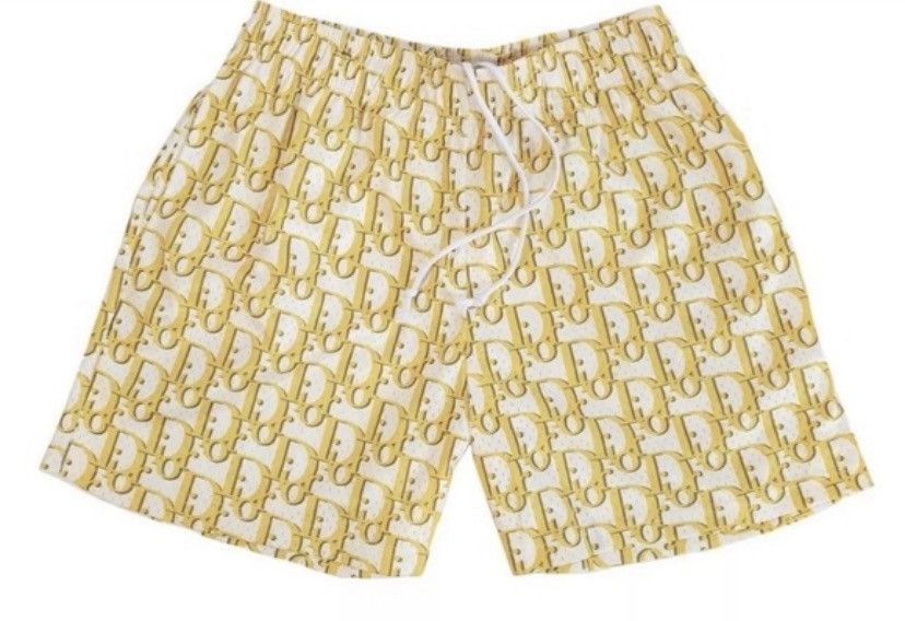 Bravest Studios Bravest Studios Oblique Shorts Yellow Size Small Size US 28 / EU 44 - 2 Thumbnail