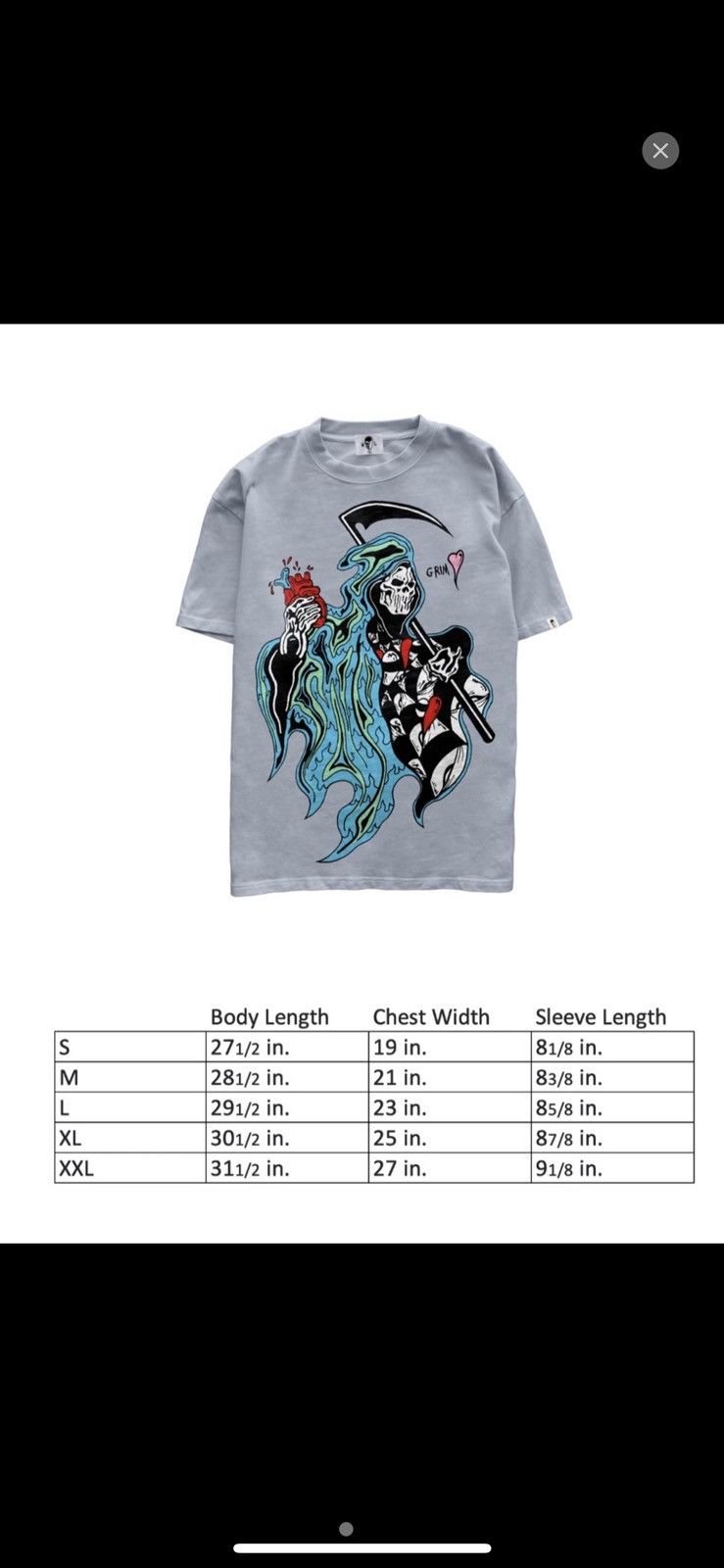 Matty Boy × Warren Lotas Warren Lotas Marty Boy Reaper T-Shirt Size US XL / EU 56 / 4 - 4 Thumbnail