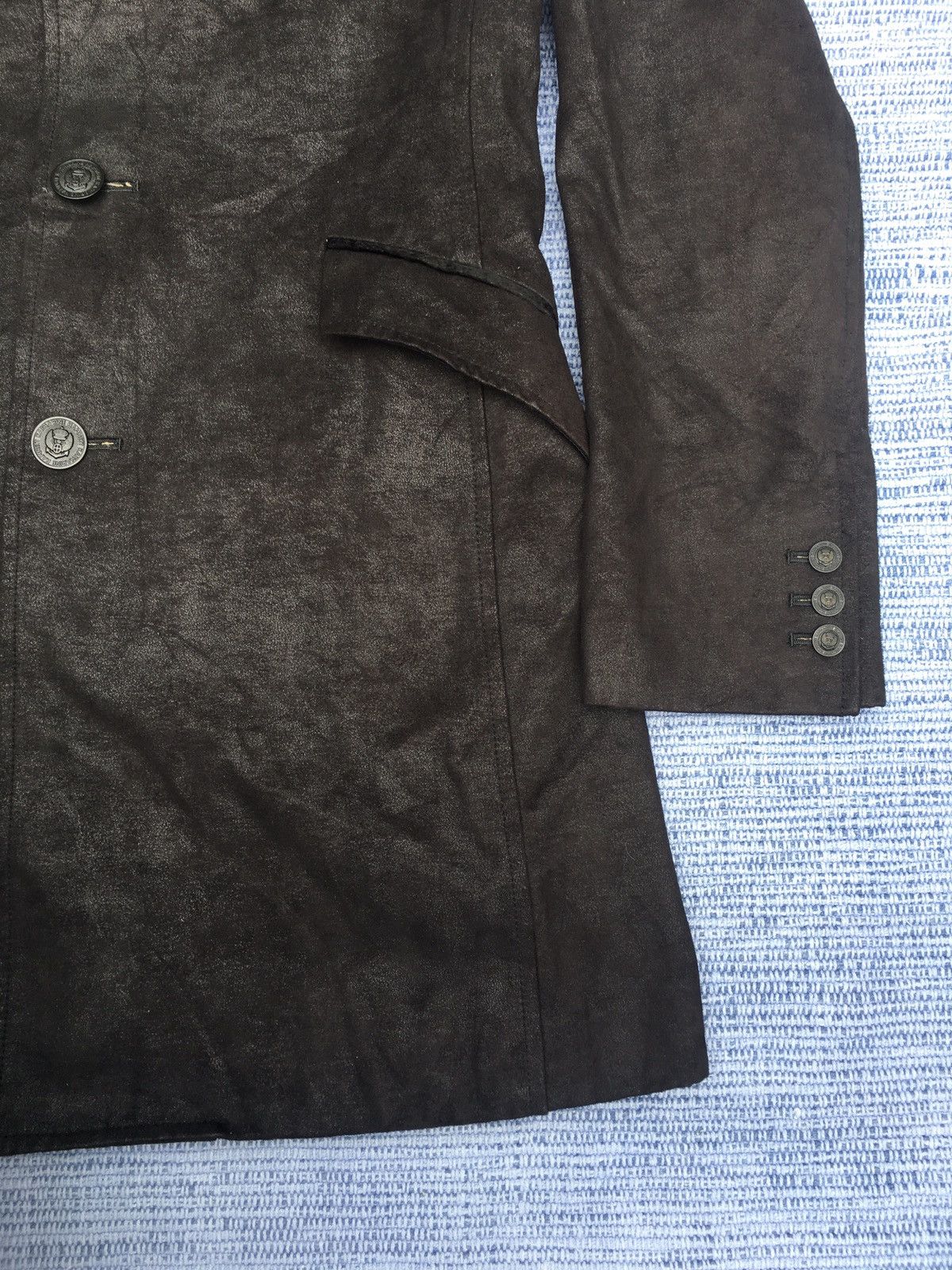 Katharine Hamnett London black coat Size US L / EU 52-54 / 3 - 4 Thumbnail