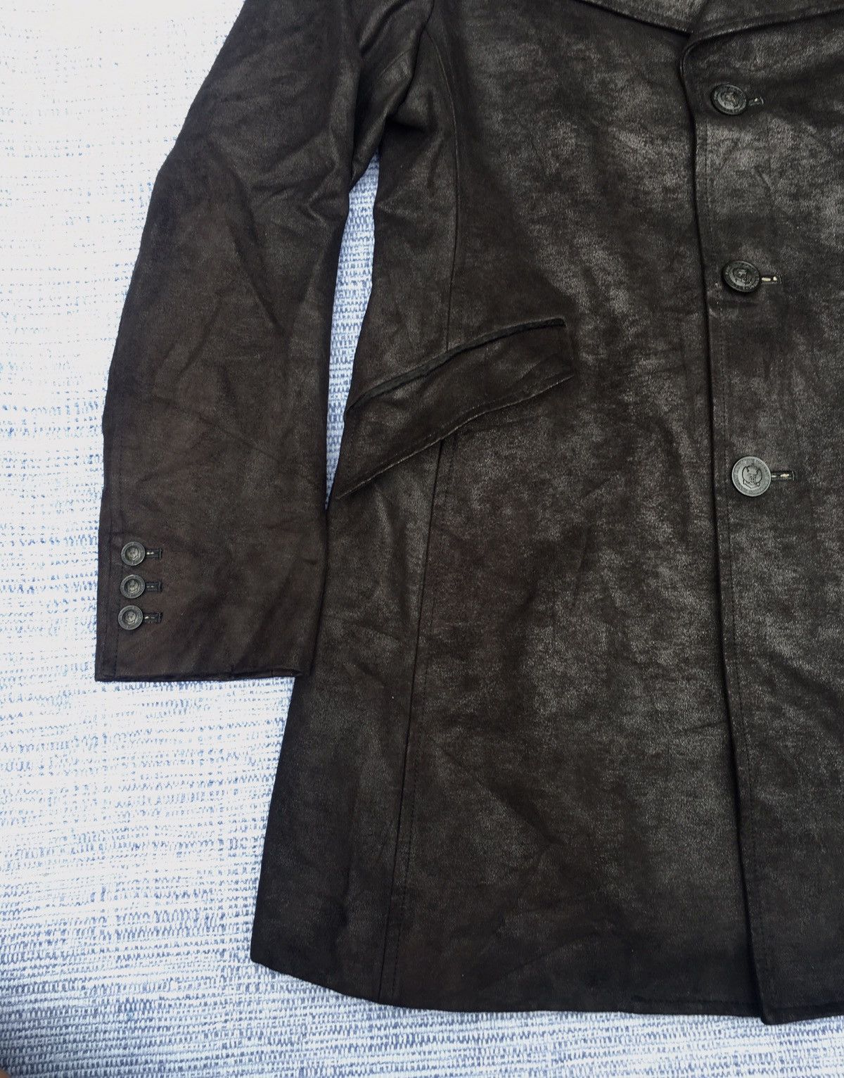 Katharine Hamnett London black coat Size US L / EU 52-54 / 3 - 6 Thumbnail