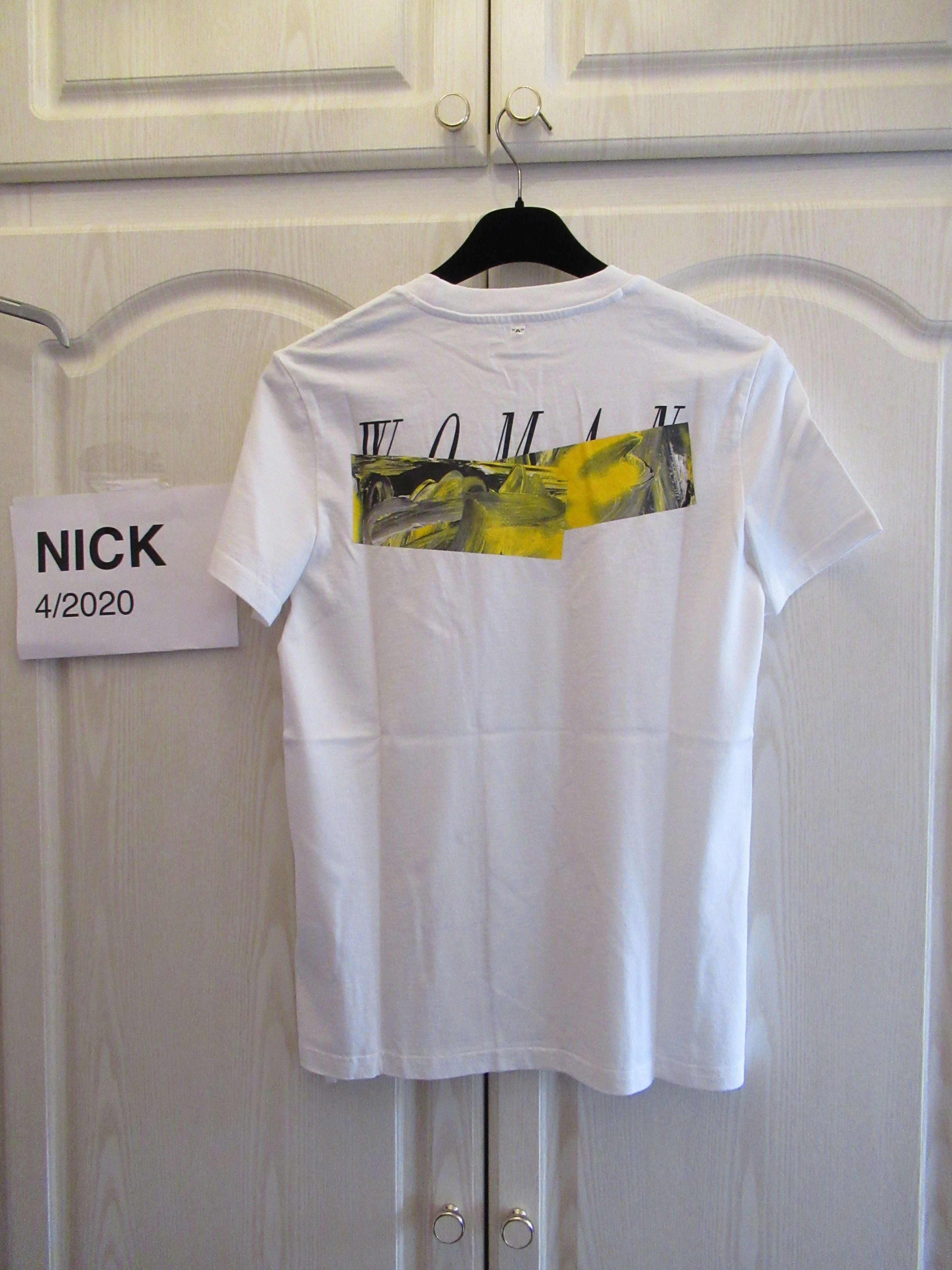 Off-White Off White Art Paint Print Yellow Virgil XL Size XL / US 12-14 / IT 48-50 - 3 Thumbnail