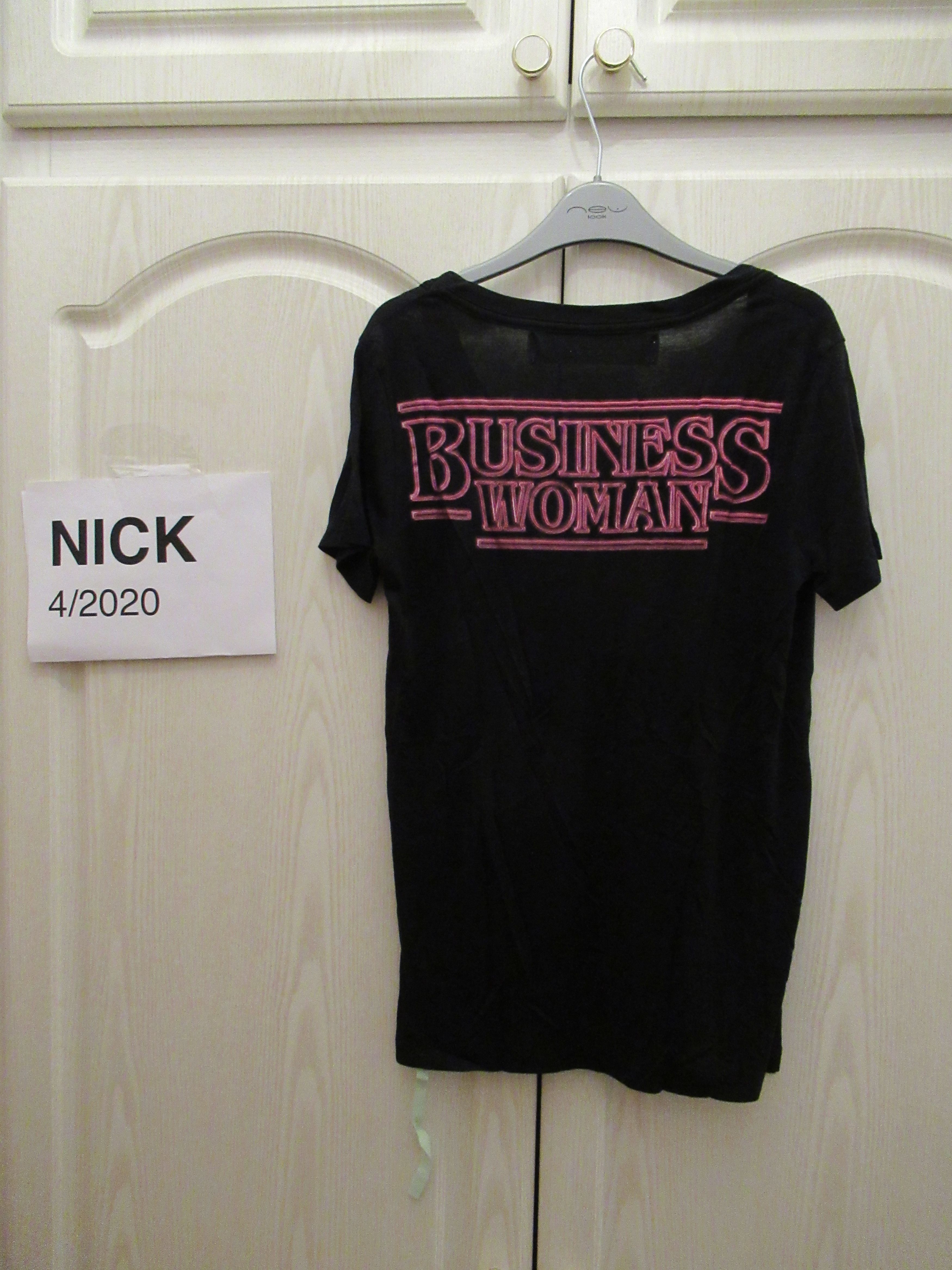Off-White Off White Business Black Pink Logo Virgil XS Size XS / US 0-2 / IT 36-38 - 1 Thumbnail