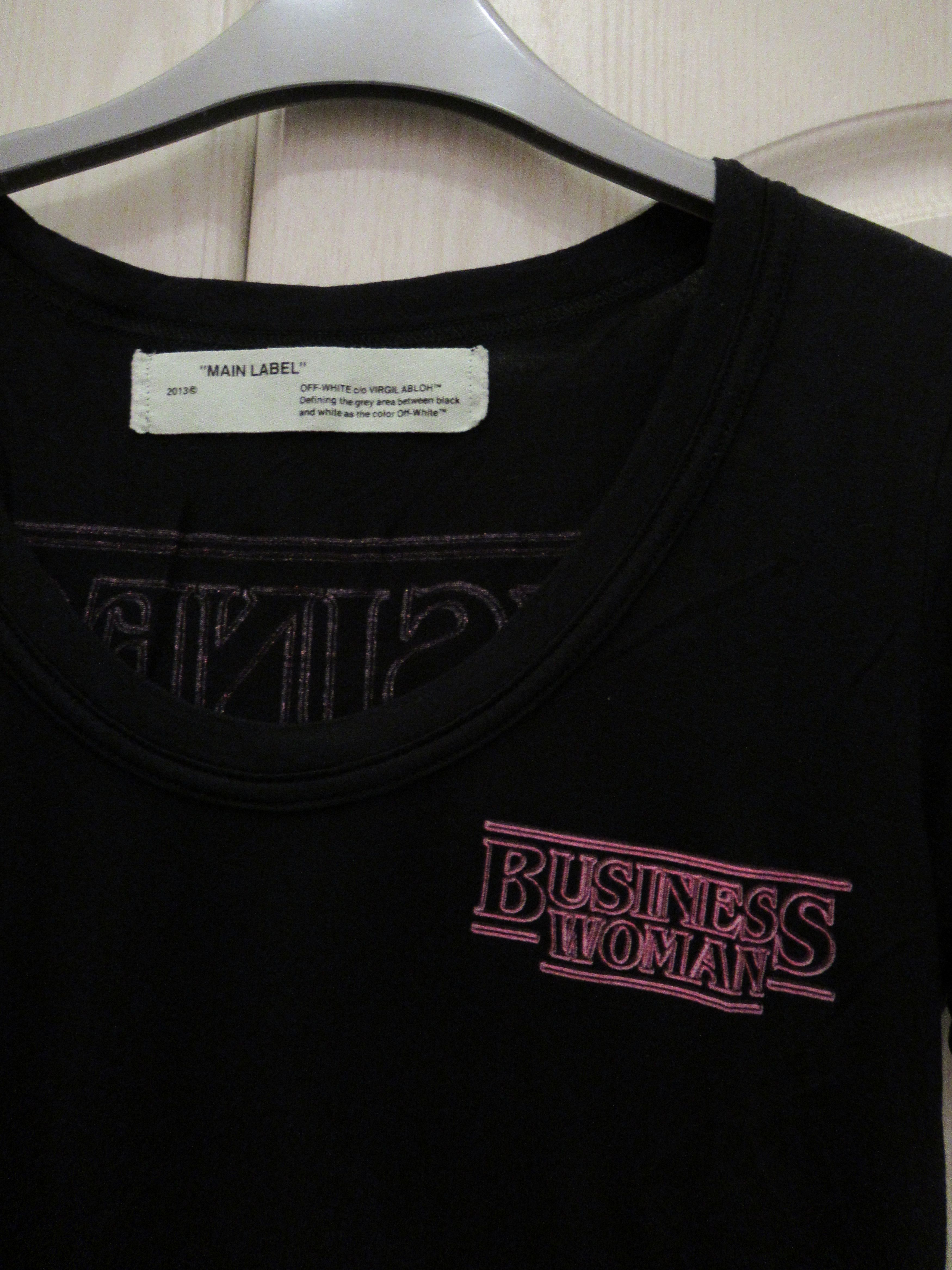 Off-White Off White Business Black Pink Logo Virgil XS Size XS / US 0-2 / IT 36-38 - 3 Thumbnail