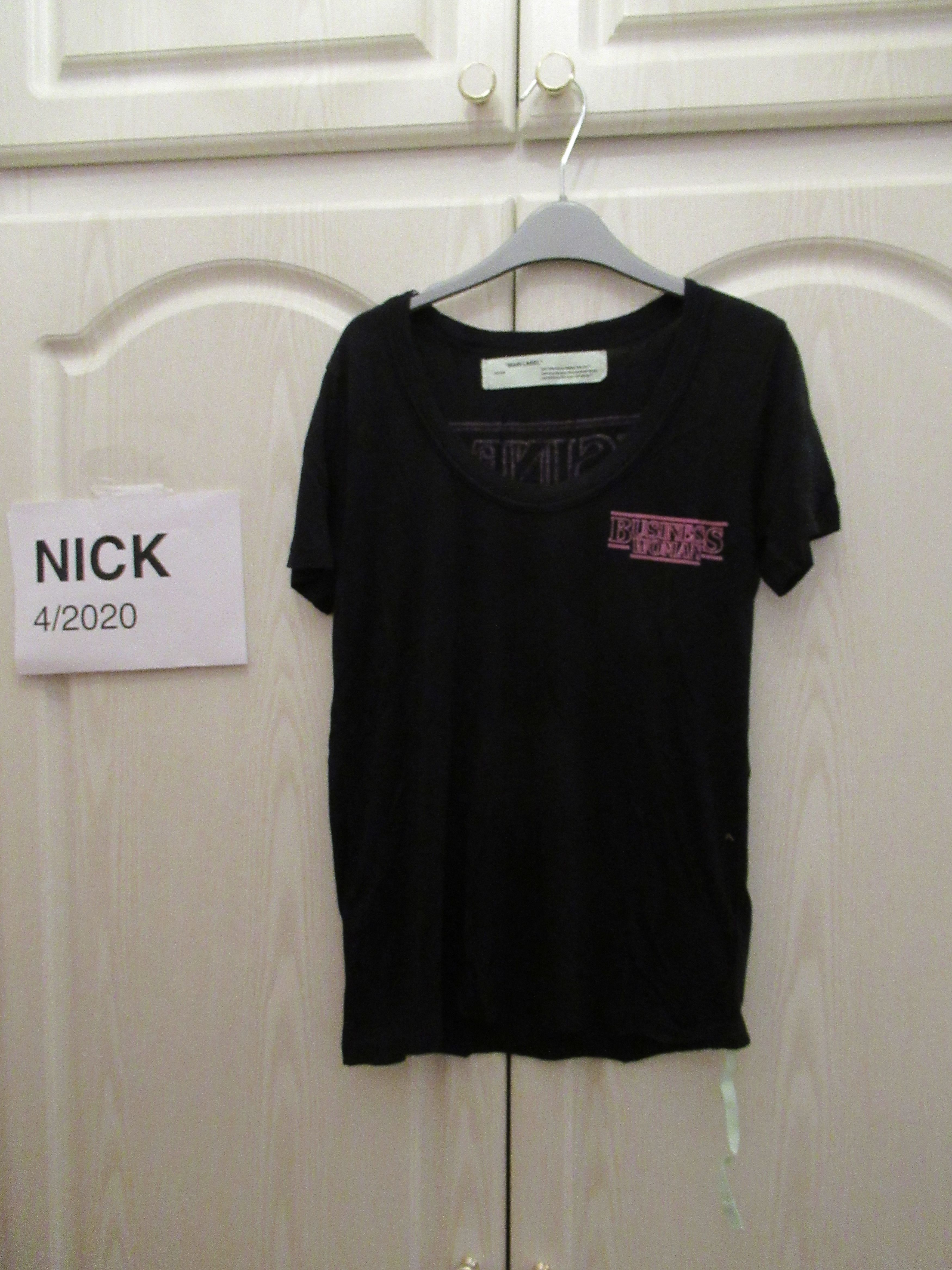 Off-White Off White Business Black Pink Logo Virgil XS Size XS / US 0-2 / IT 36-38 - 2 Thumbnail