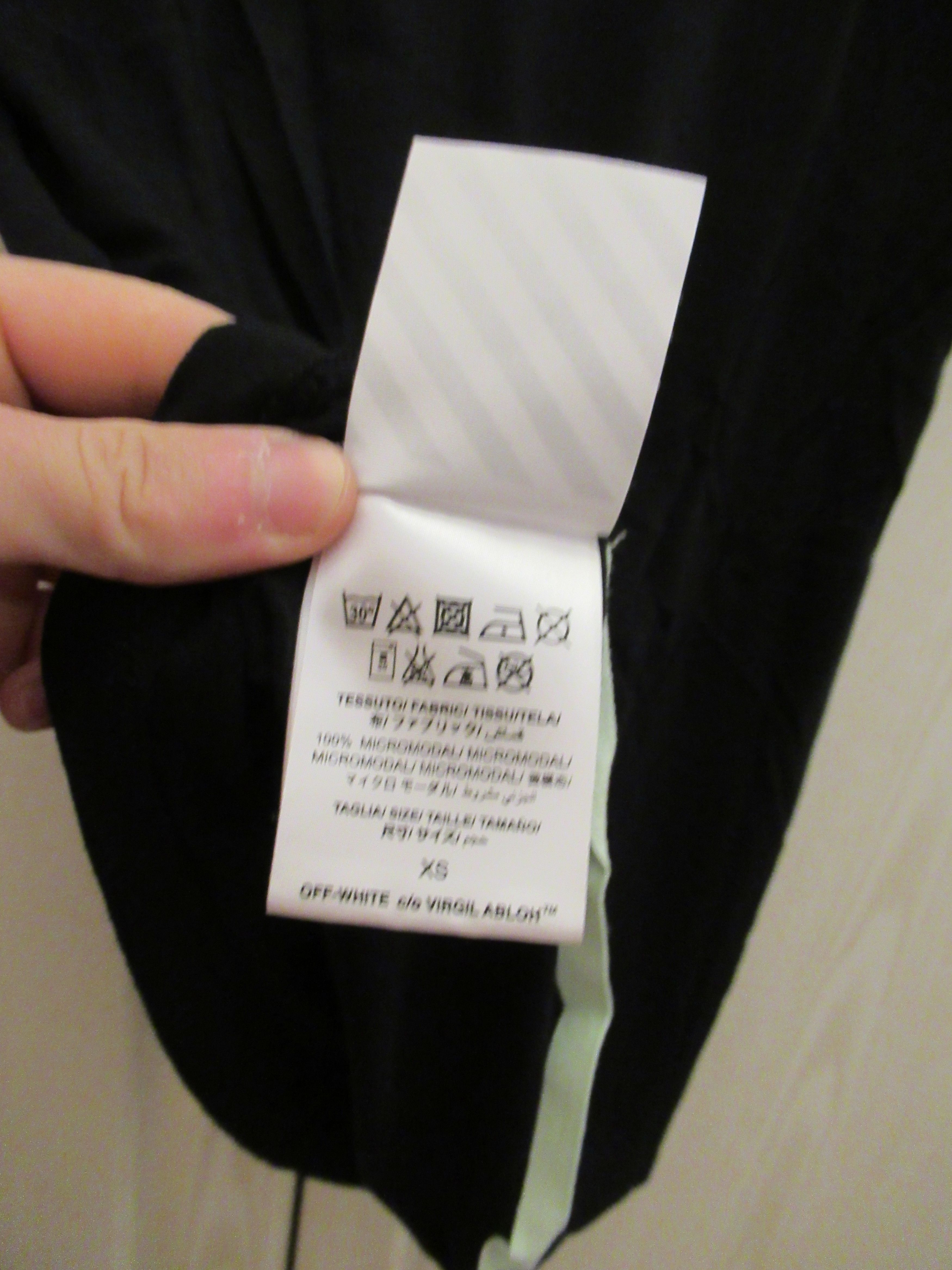 Off-White Off White Business Black Pink Logo Virgil XS Size XS / US 0-2 / IT 36-38 - 4 Thumbnail