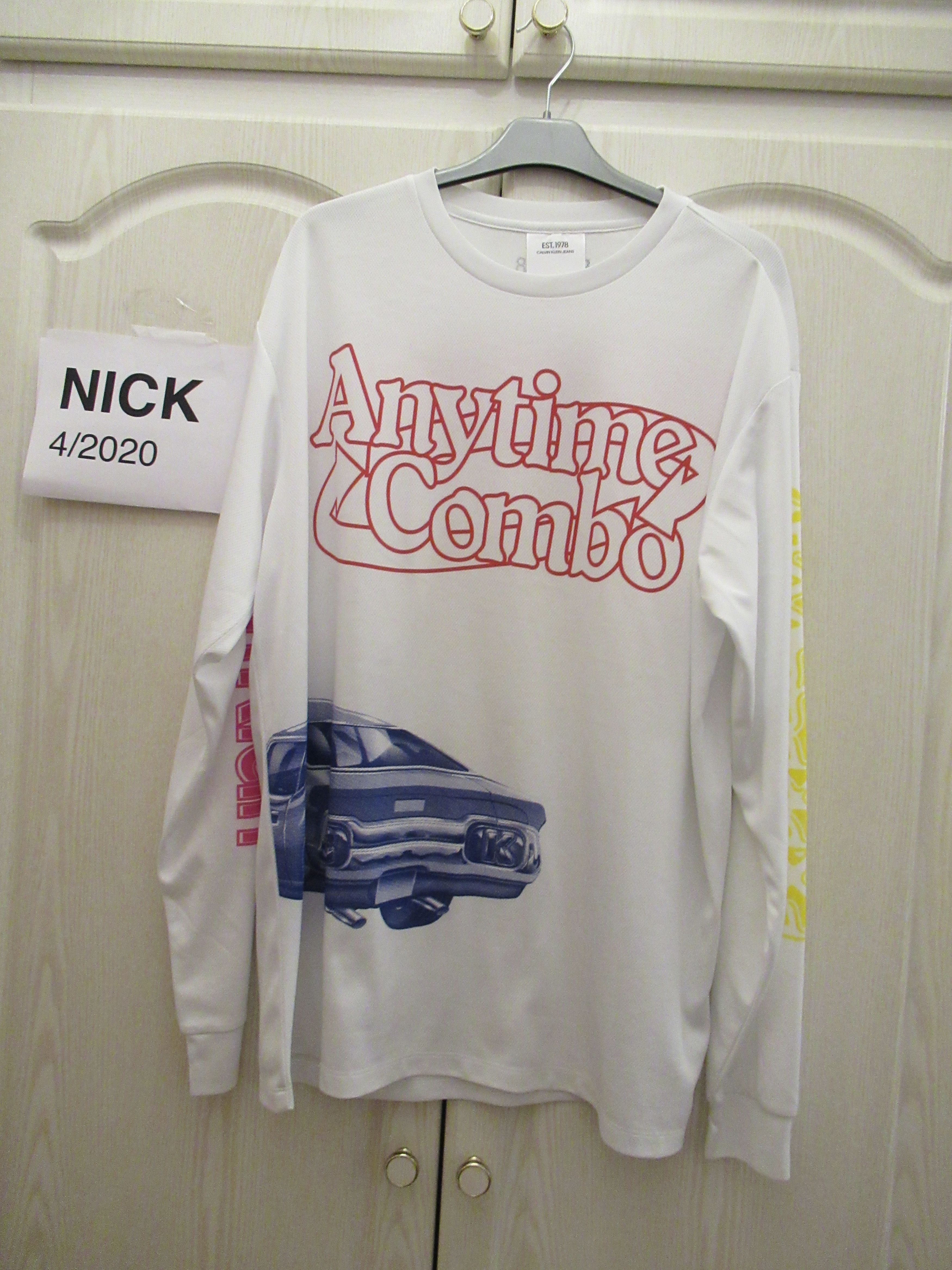 Calvin Klein Calvin klein Established Long Sleeve Graphic Small Size US S / EU 44-46 / 1 - 1 Thumbnail