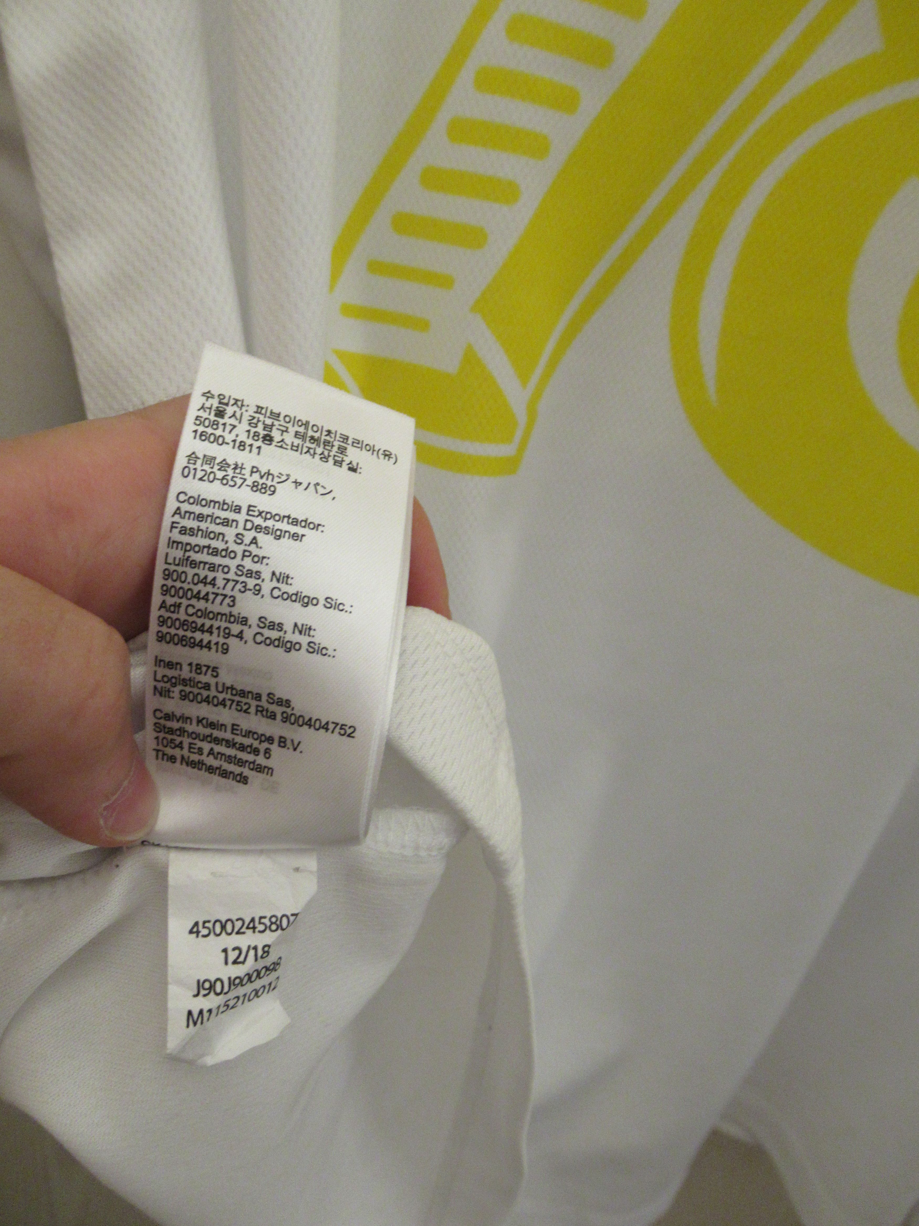 Calvin Klein Calvin klein Established Long Sleeve Graphic Small Size US S / EU 44-46 / 1 - 5 Thumbnail
