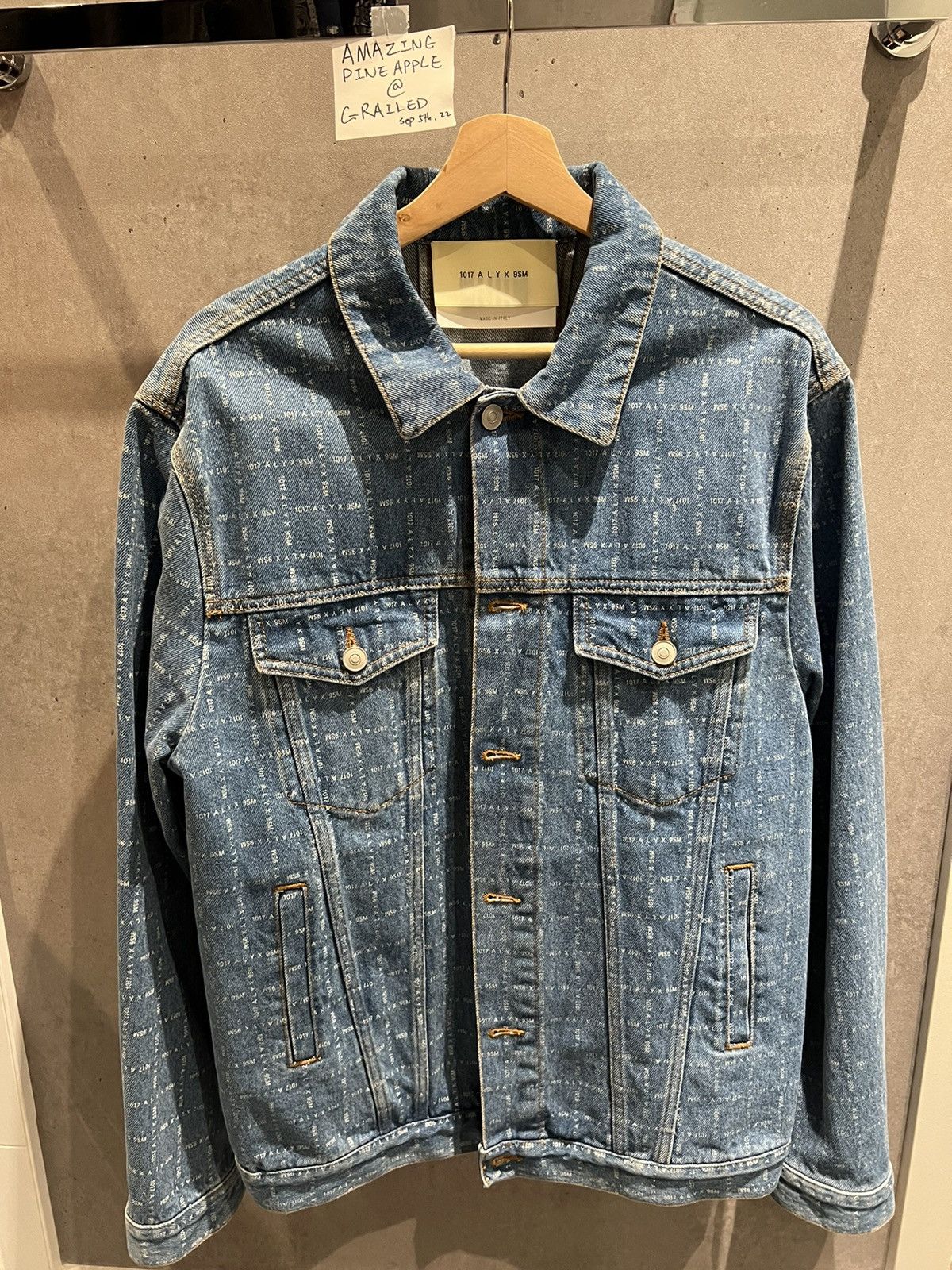 1017 ALYX 9SM 1017 Alyx Denim Jacket Size US M / EU 48-50 / 2 - 1 Thumbnail