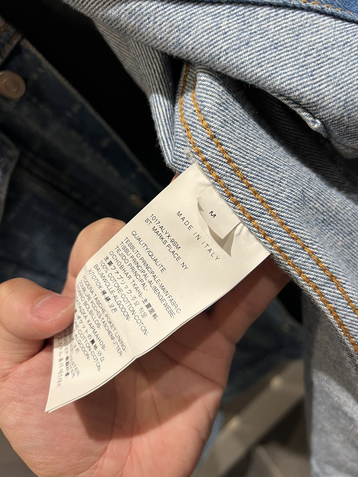 1017 ALYX 9SM 1017 Alyx Denim Jacket Size US M / EU 48-50 / 2 - 4 Thumbnail