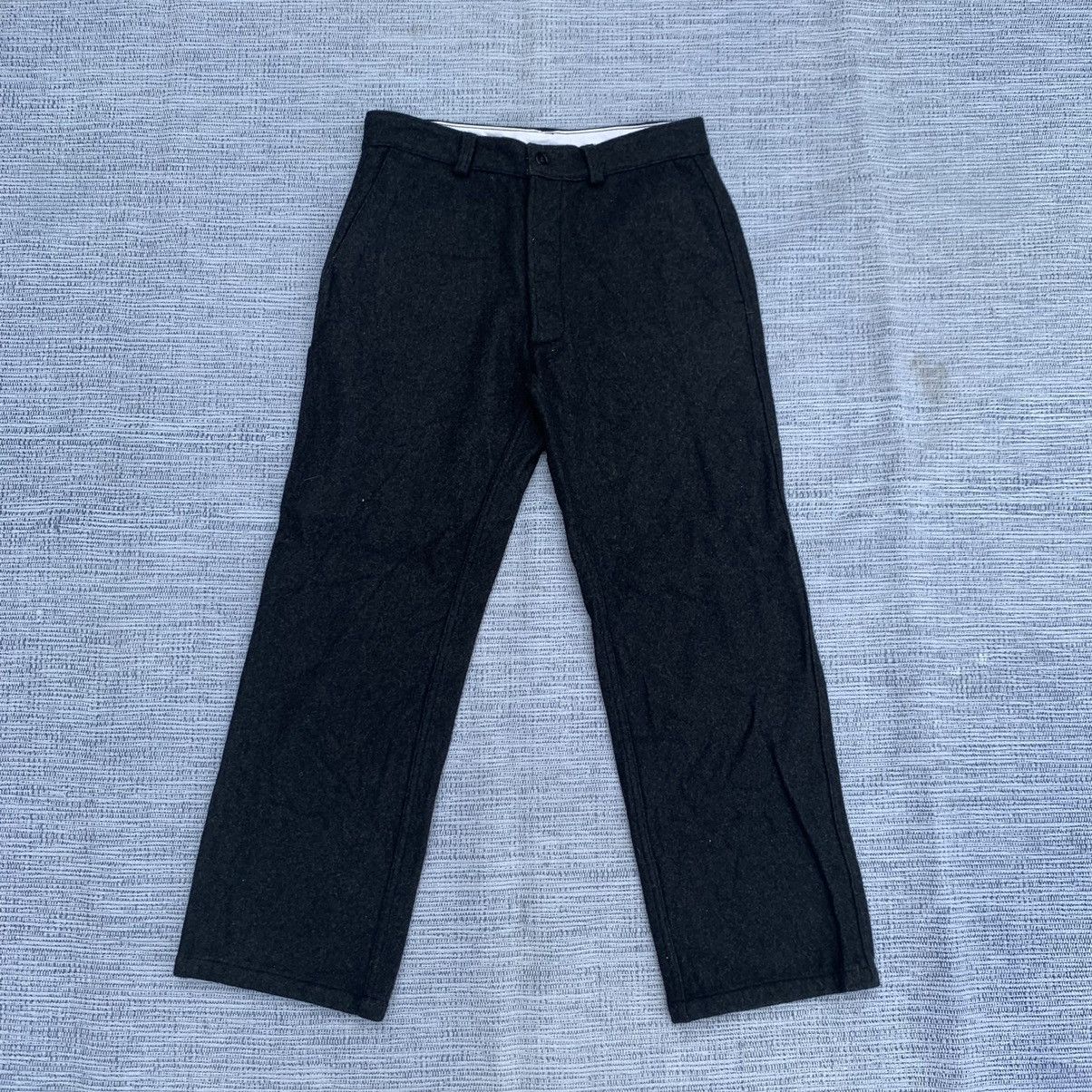 image of Danton x Vintage Black Wool Pants, Men's (Size 30)