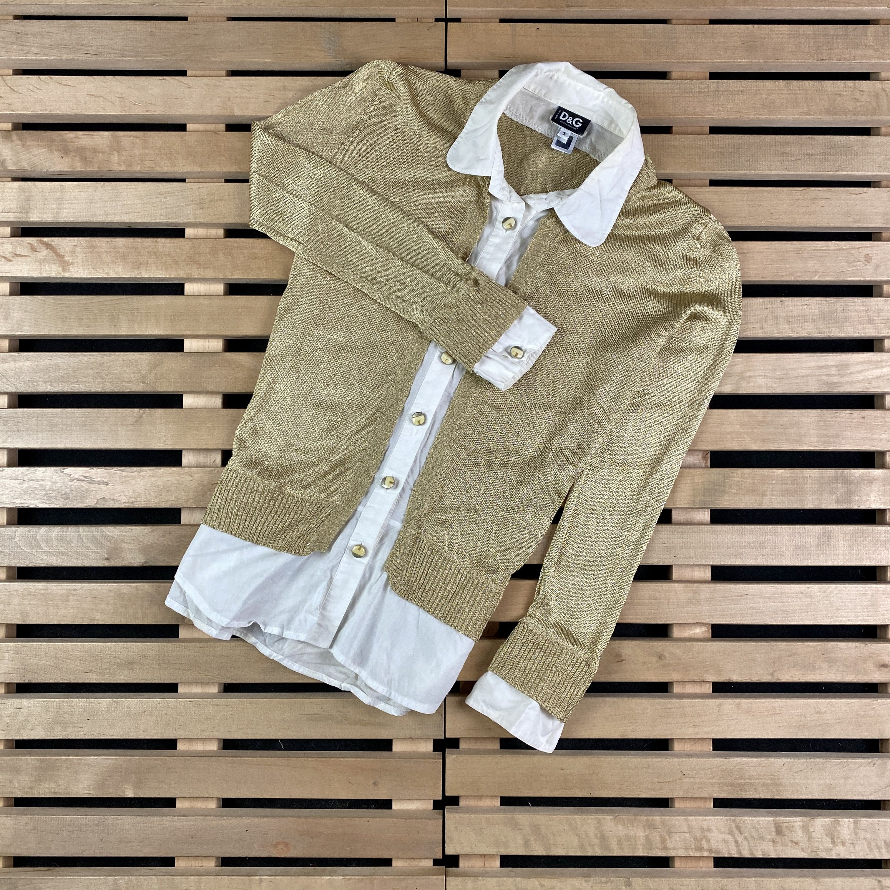Dolce & Gabbana Women’s Jumper Shirt Dolce Gabbana Vintage Size S Size S / US 4 / IT 40 - 1 Thumbnail