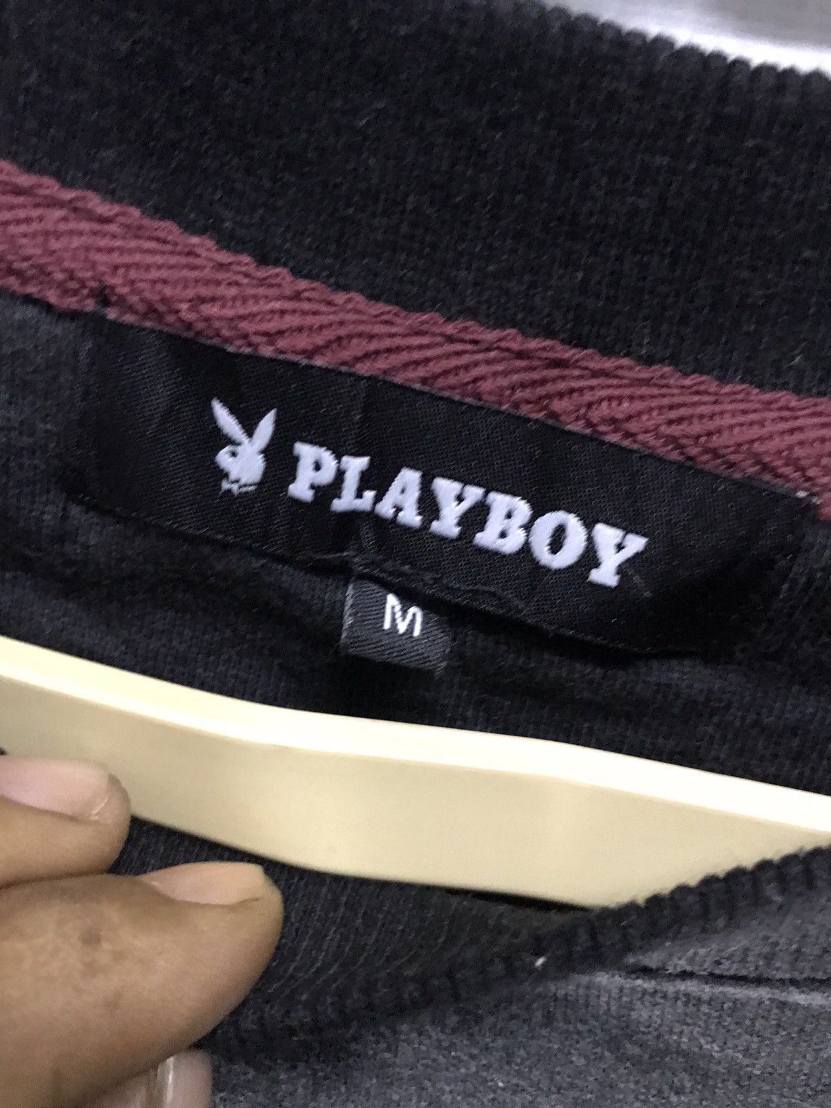 Playboy Playboy sweatshirt embroidered small bunny Size US M / EU 48-50 / 2 - 2 Thumbnail