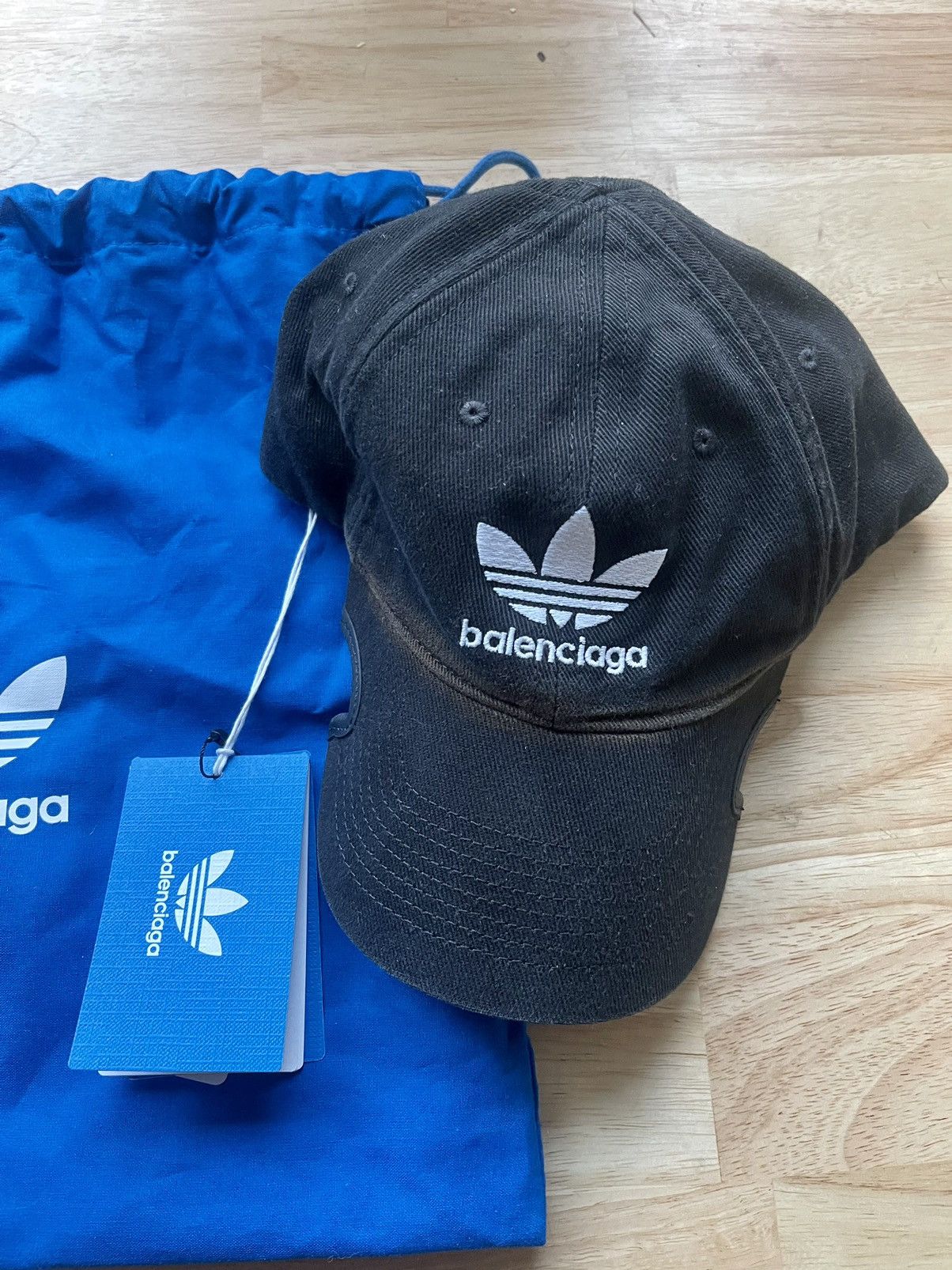 Adidas × Balenciaga BALENCIAGA / ADIDAS Cotton Drill Logo Cap Size ONE SIZE - 2 Thumbnail