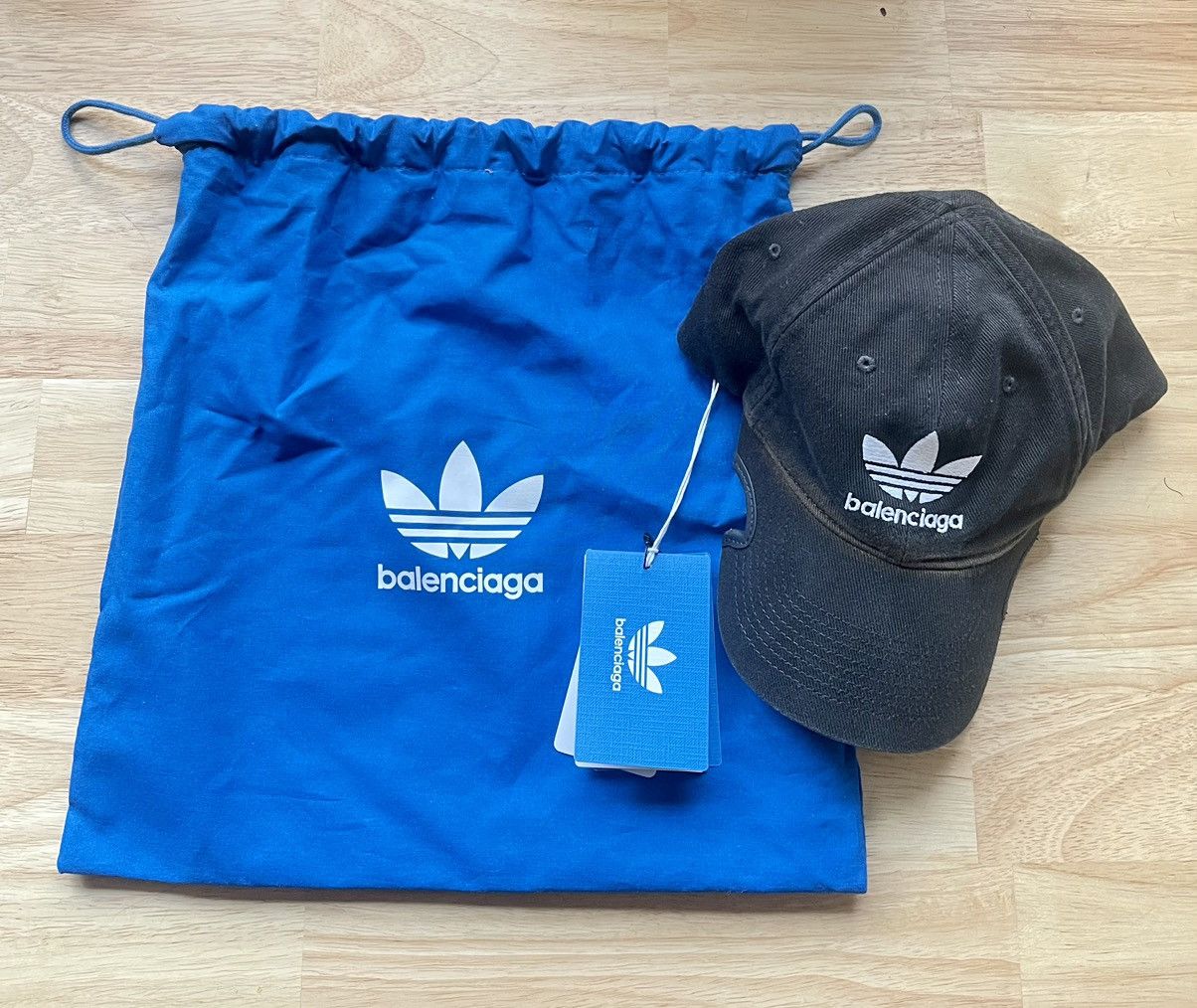 Adidas × Balenciaga BALENCIAGA / ADIDAS Cotton Drill Logo Cap