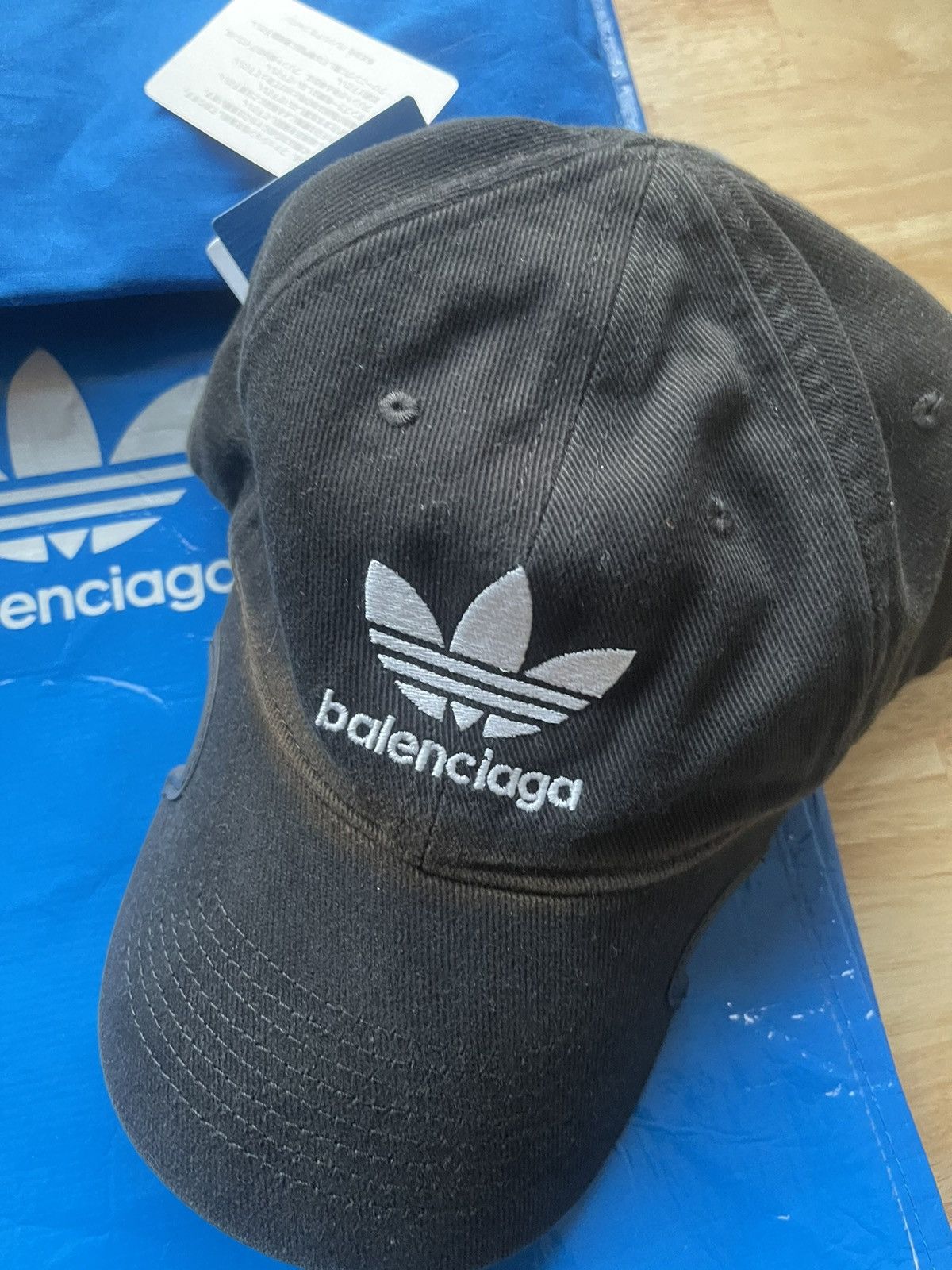 Adidas × Balenciaga BALENCIAGA / ADIDAS Cotton Drill Logo Cap Size ONE SIZE - 8 Thumbnail