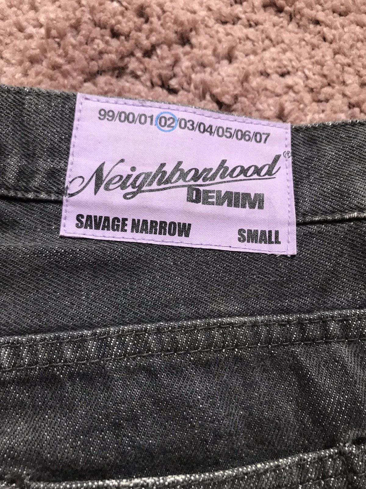 Japanese Brand Vintage 2002 neighborhood Distressed denim Size 30" / US 8 / IT 44 - 6 Thumbnail