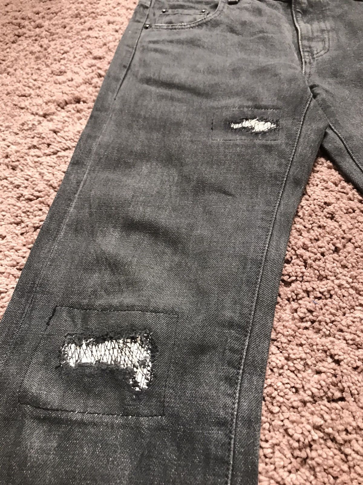 Japanese Brand Vintage 2002 neighborhood Distressed denim Size 30" / US 8 / IT 44 - 3 Thumbnail