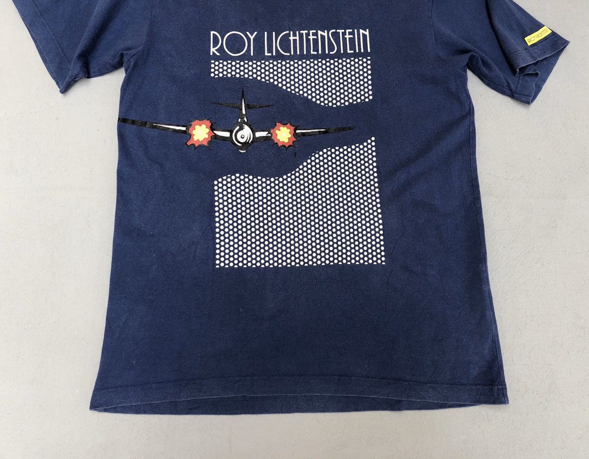 Vintage Vintage Roy Lichtenstein Fighter Jets Tshirt Size US L / EU 52-54 / 3 - 4 Thumbnail