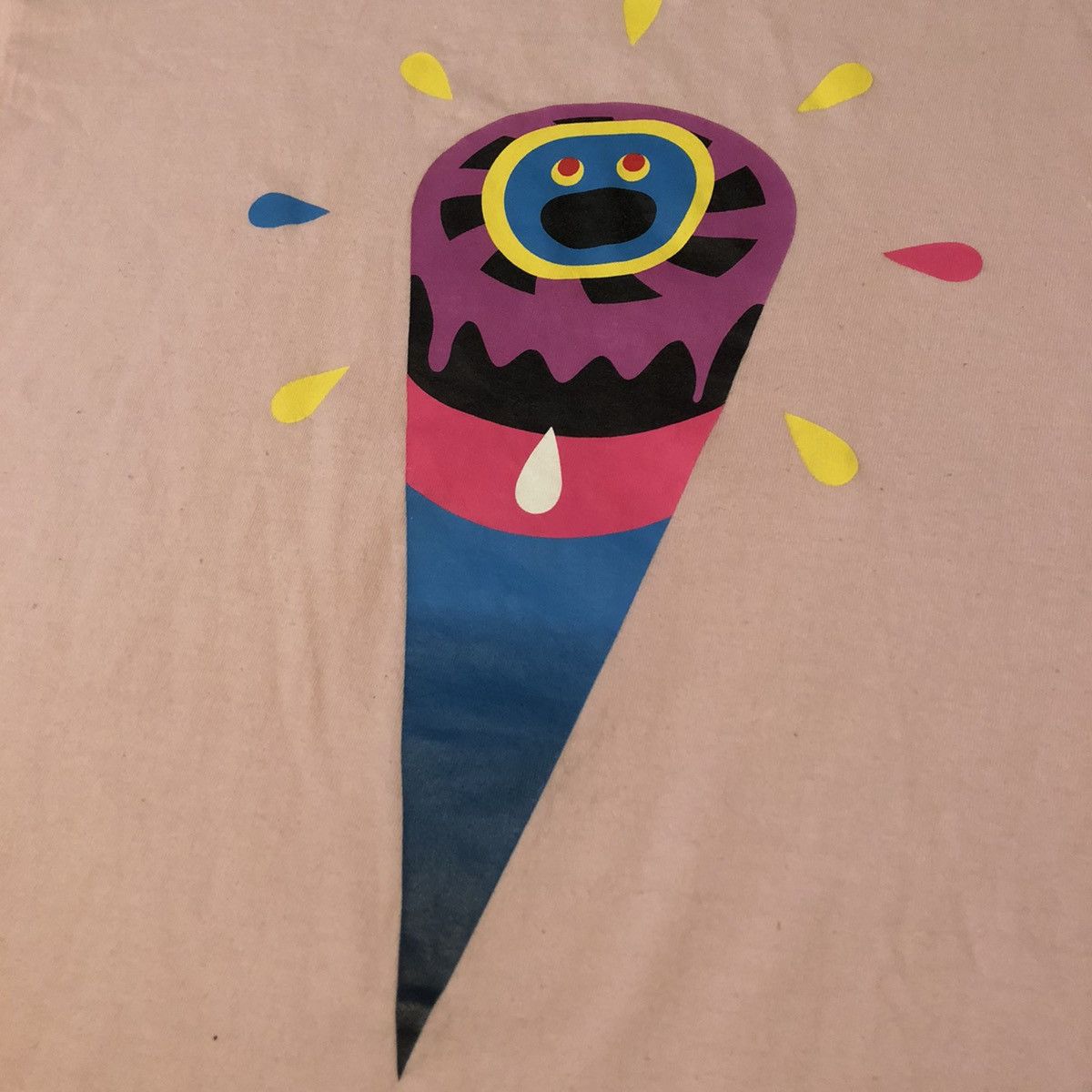 Billionaire Boys Club RARE OG BBC Ice Cream Singing Cone Graphic Logo Tee JP Made Size US L / EU 52-54 / 3 - 3 Thumbnail