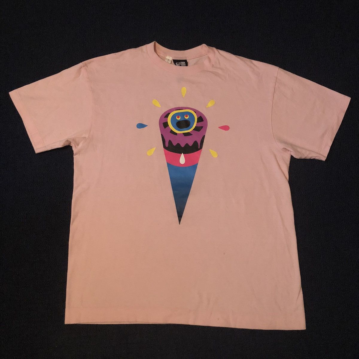 Billionaire Boys Club RARE OG BBC Ice Cream Singing Cone Graphic Logo Tee JP Made Size US L / EU 52-54 / 3 - 2 Thumbnail