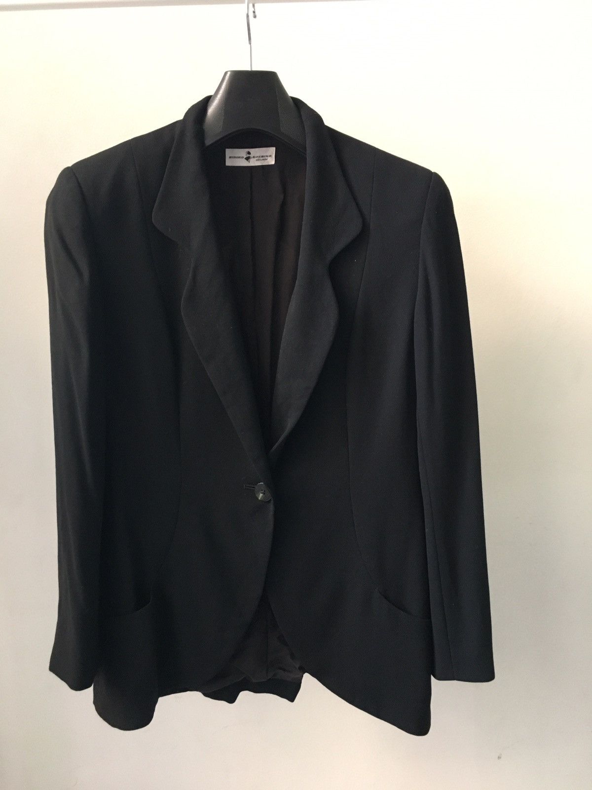 Hiroko Koshino Homme Black blazer Size US M / EU 48-50 / 2 - 1 Thumbnail