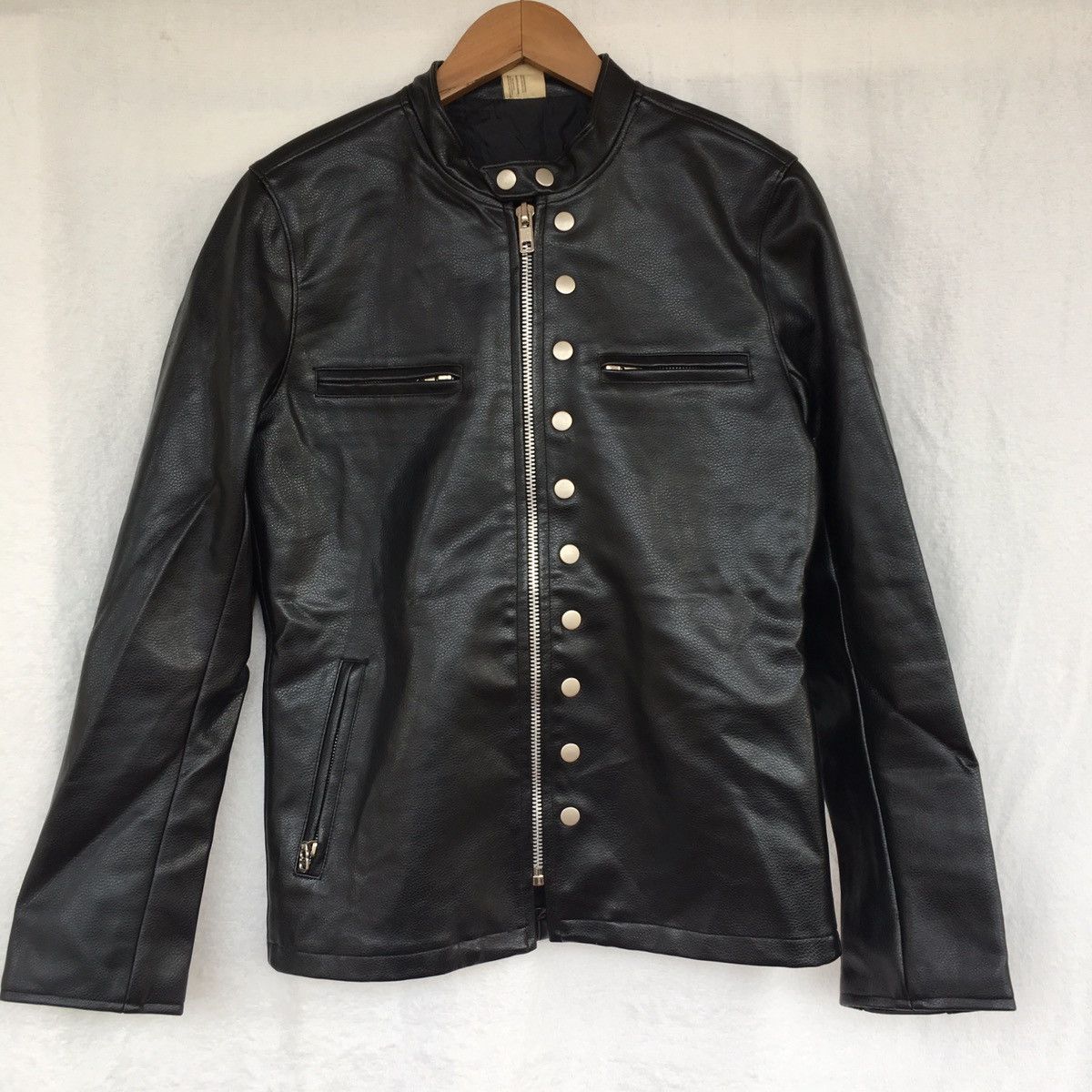 image of N Hoolywood P.u Jacket in Black, Men's (Size Medium)
