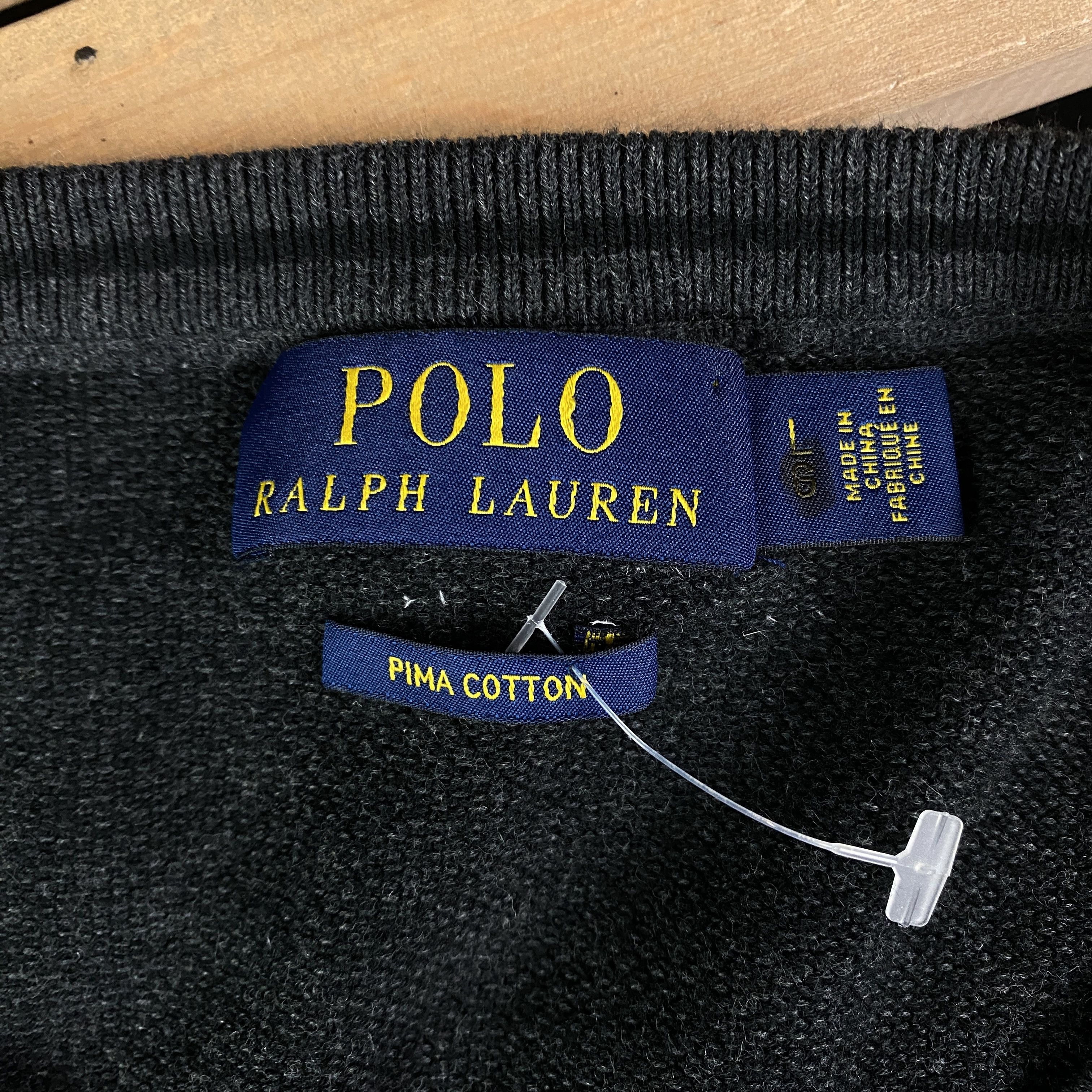 Polo Ralph Lauren × Ralph Lauren Men’s Sweatshirt Polo by Ralph Lauren Size L Pima Cotton Size US L / EU 52-54 / 3 - 4 Thumbnail