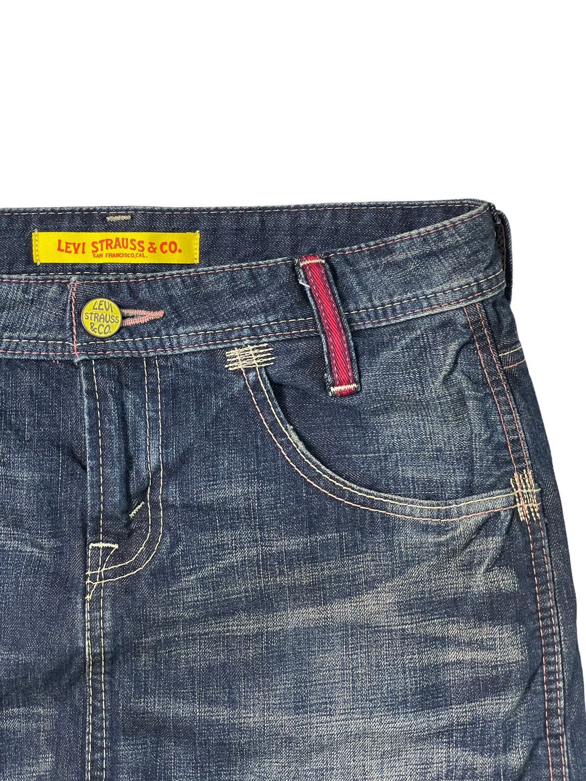 Levi's Vintage Levi's San Francisco Ggg Mini Skirt Size 30" / US 8 / IT 44 - 3 Thumbnail