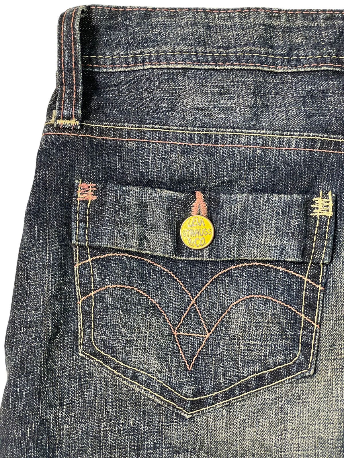 Levi's Vintage Levi's San Francisco Ggg Mini Skirt Size 30" / US 8 / IT 44 - 7 Thumbnail