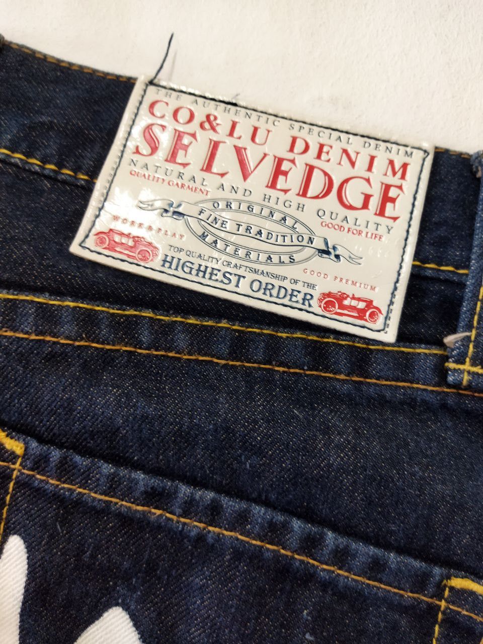 Japanese Brand Japanese Co & Lu Denim Selvedge Jeans Size US 27 - 14 Thumbnail