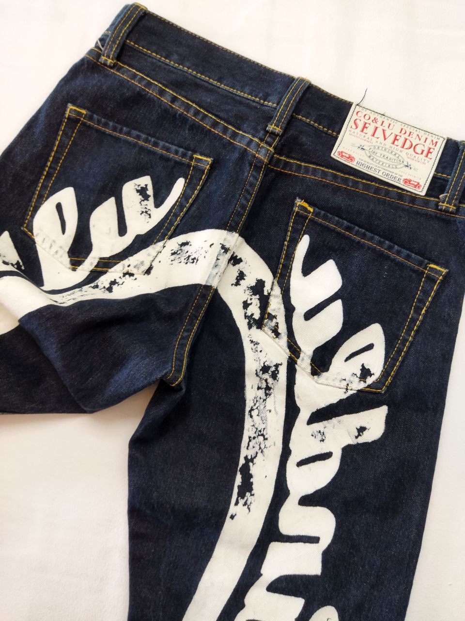 Japanese Brand Japanese Co & Lu Denim Selvedge Jeans Size US 27 - 15 Thumbnail