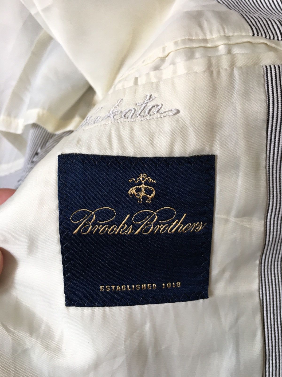 Brooks Brothers Striped blazer Size US M / EU 48-50 / 2 - 4 Thumbnail