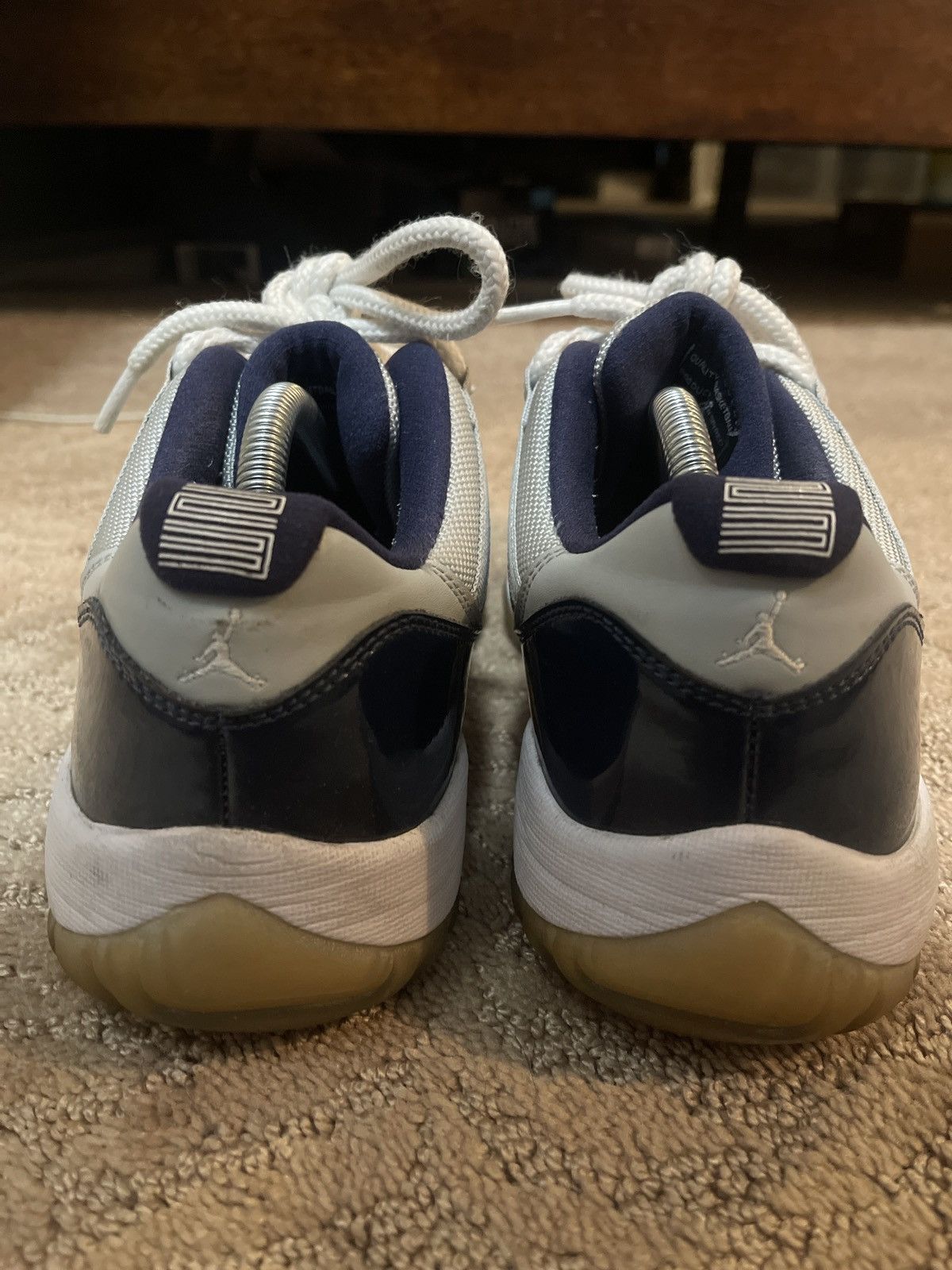 Jordan Brand Jordan 11 Retro Low Georgetown size 9.5 Size US 9.5 / EU 42-43 - 4 Thumbnail