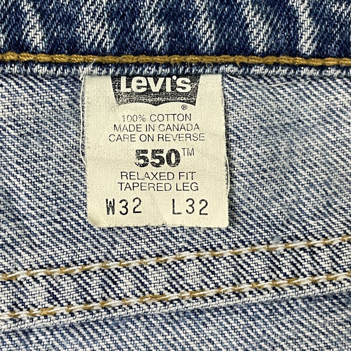 Levi's Vintage Levi's 550 Bondage Canada Mini Skirt Size 32" / US 10 / IT 46 - 13 Thumbnail