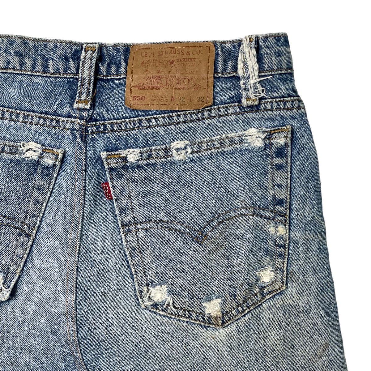 Levi's Vintage Levi's 550 Bondage Canada Mini Skirt Size 32" / US 10 / IT 46 - 8 Thumbnail