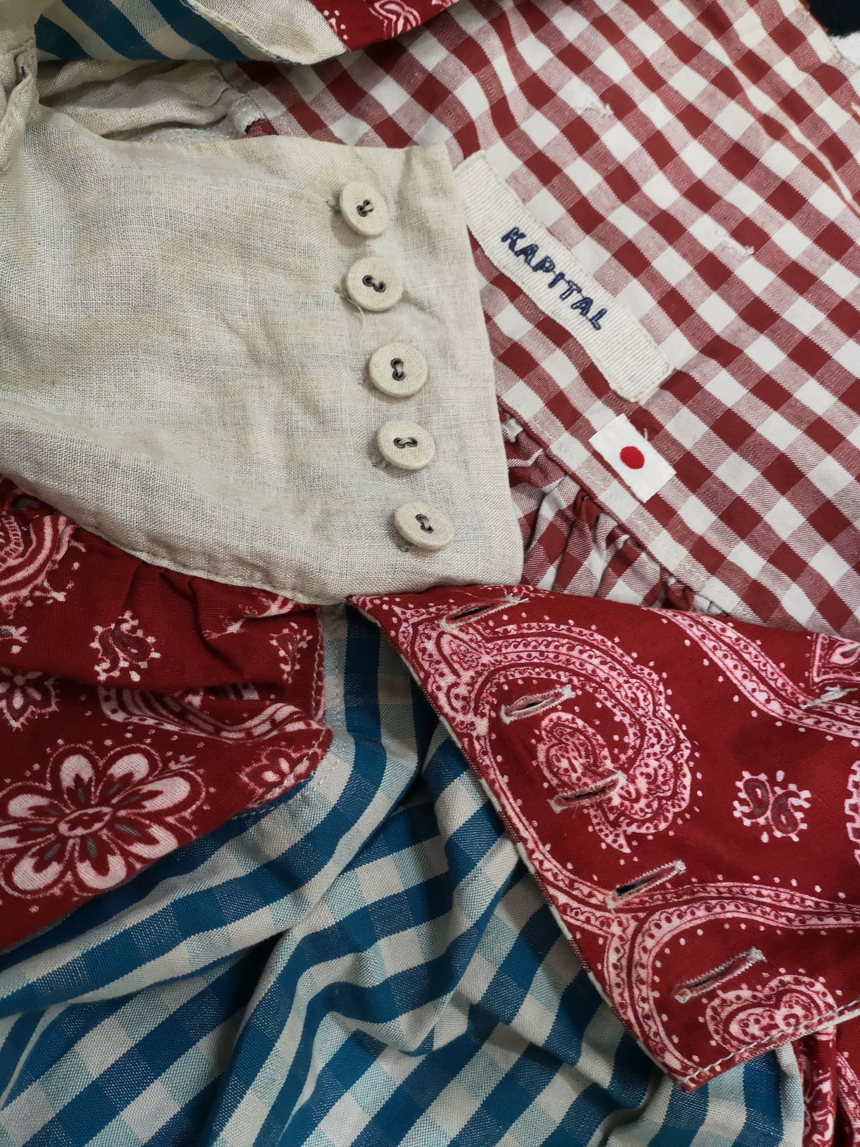 Kapital × Kapital Kountry Kapital Patchwork Bandana Shorts Size US 32 / EU 48 - 10 Thumbnail