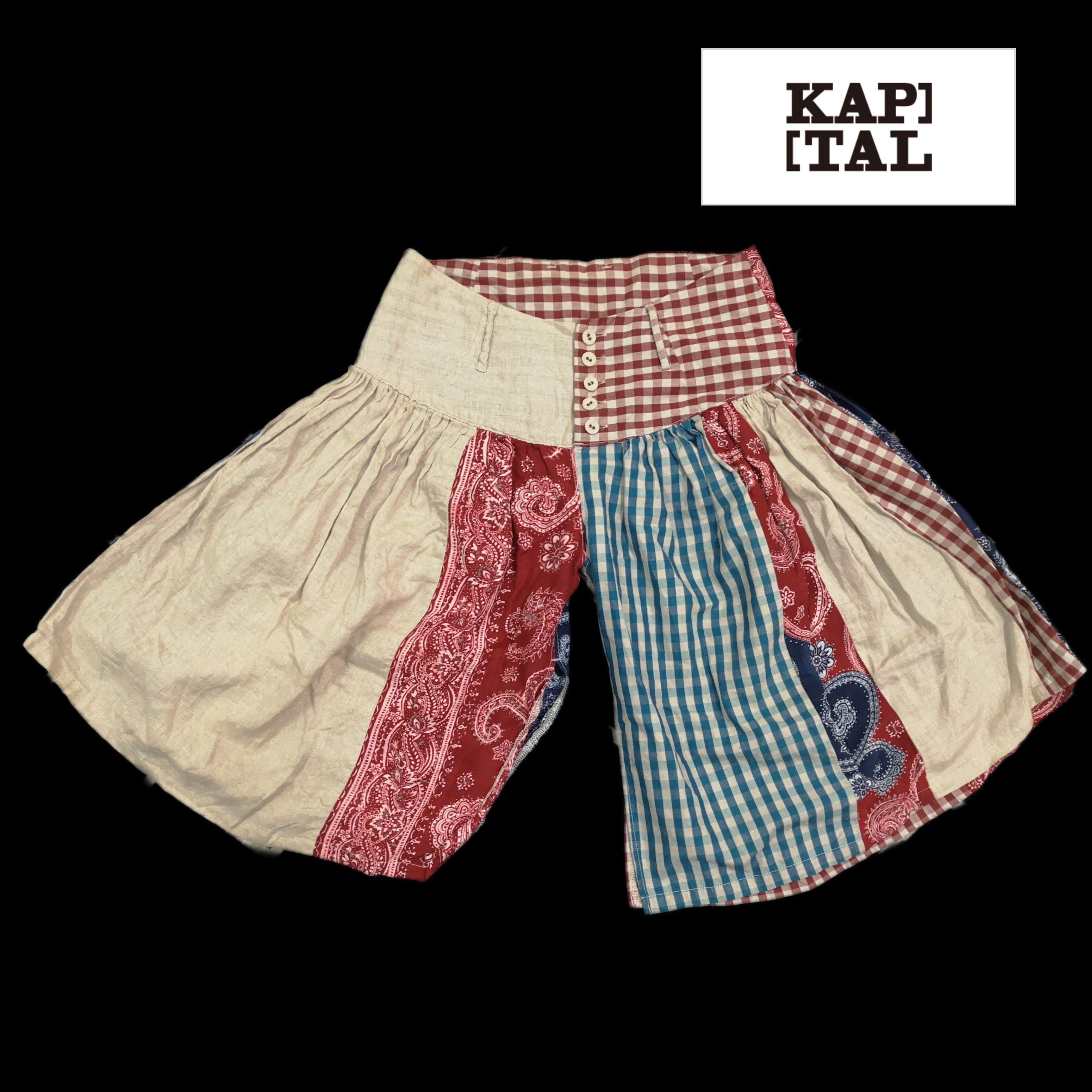 Kapital × Kapital Kountry Kapital Patchwork Bandana Shorts Size US 32 / EU 48 - 1 Thumbnail