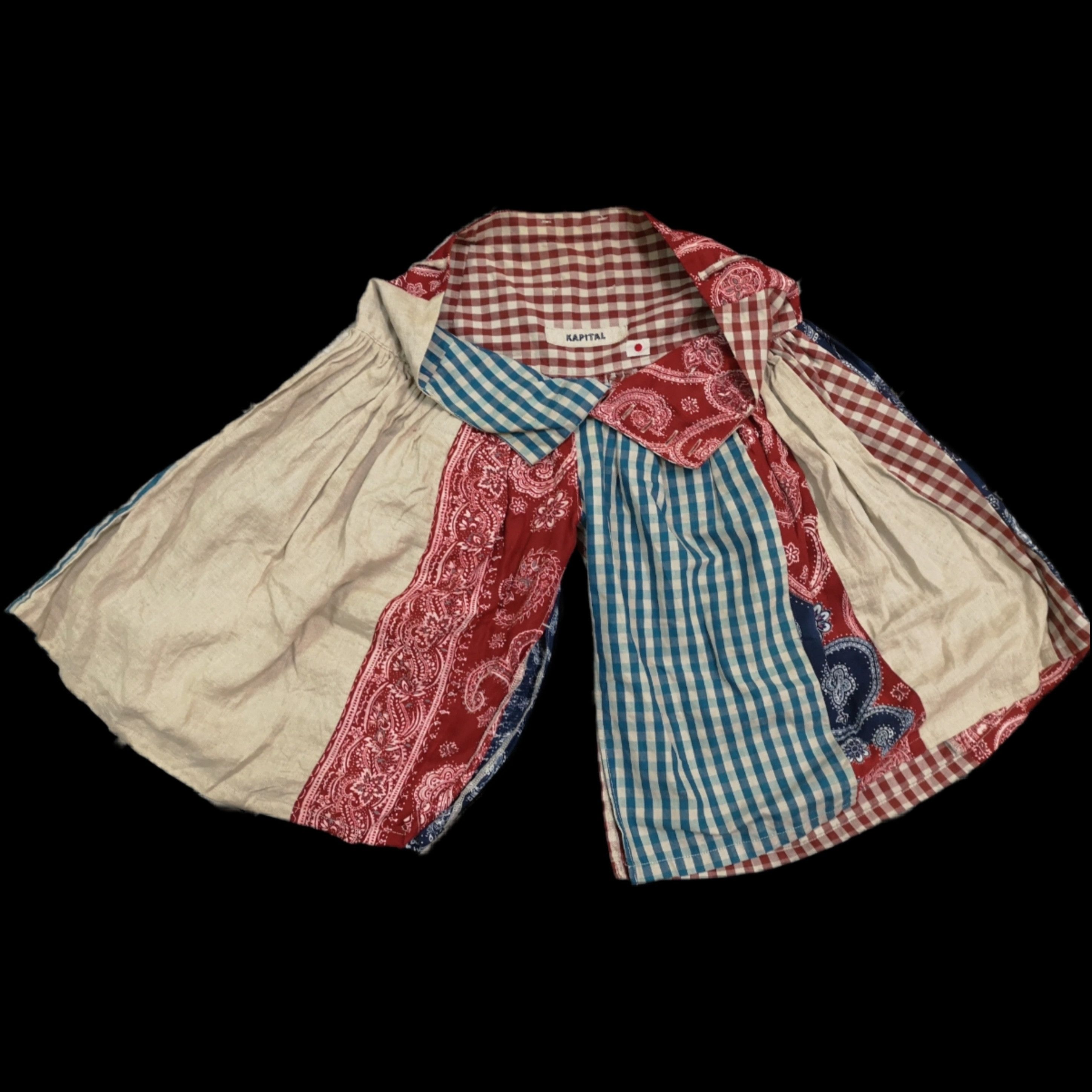 Kapital × Kapital Kountry Kapital Patchwork Bandana Shorts Size US 32 / EU 48 - 2 Thumbnail