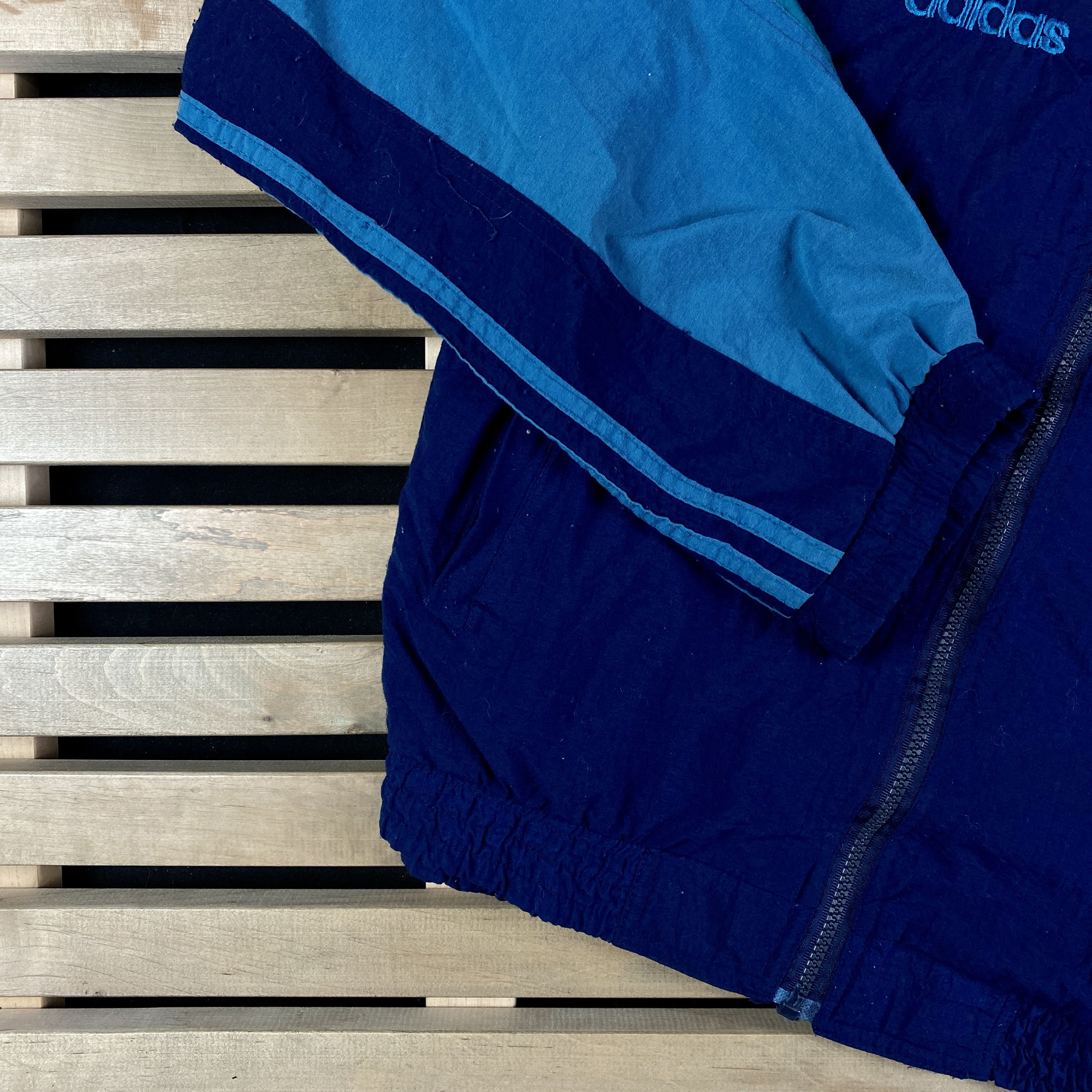 Adidas × Vintage Mens Bomber Jacket Adidas Vintage Size XL Size US XL / EU 56 / 4 - 3 Thumbnail