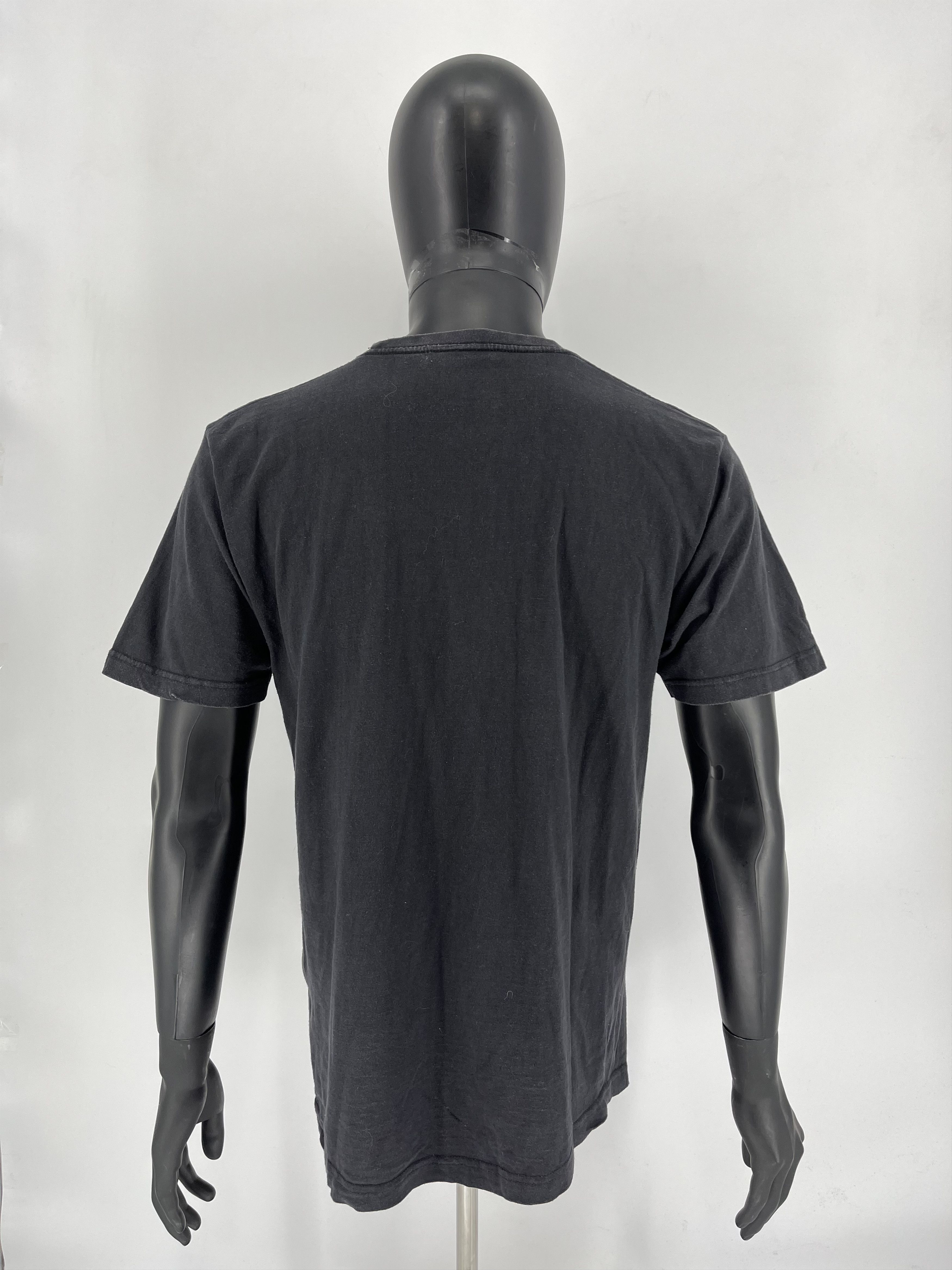 Vintage Vintage 90s Wolf Face Boxy Fit Tee Zip It London Size US XL / EU 56 / 4 - 6 Thumbnail