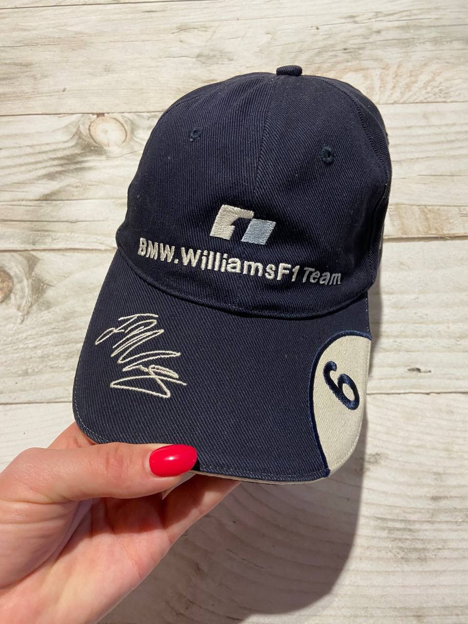 BMW Vintage BMW Williams F1 Team Racing Cap Hat 2002 Blue Size ONE SIZE - 1 Thumbnail