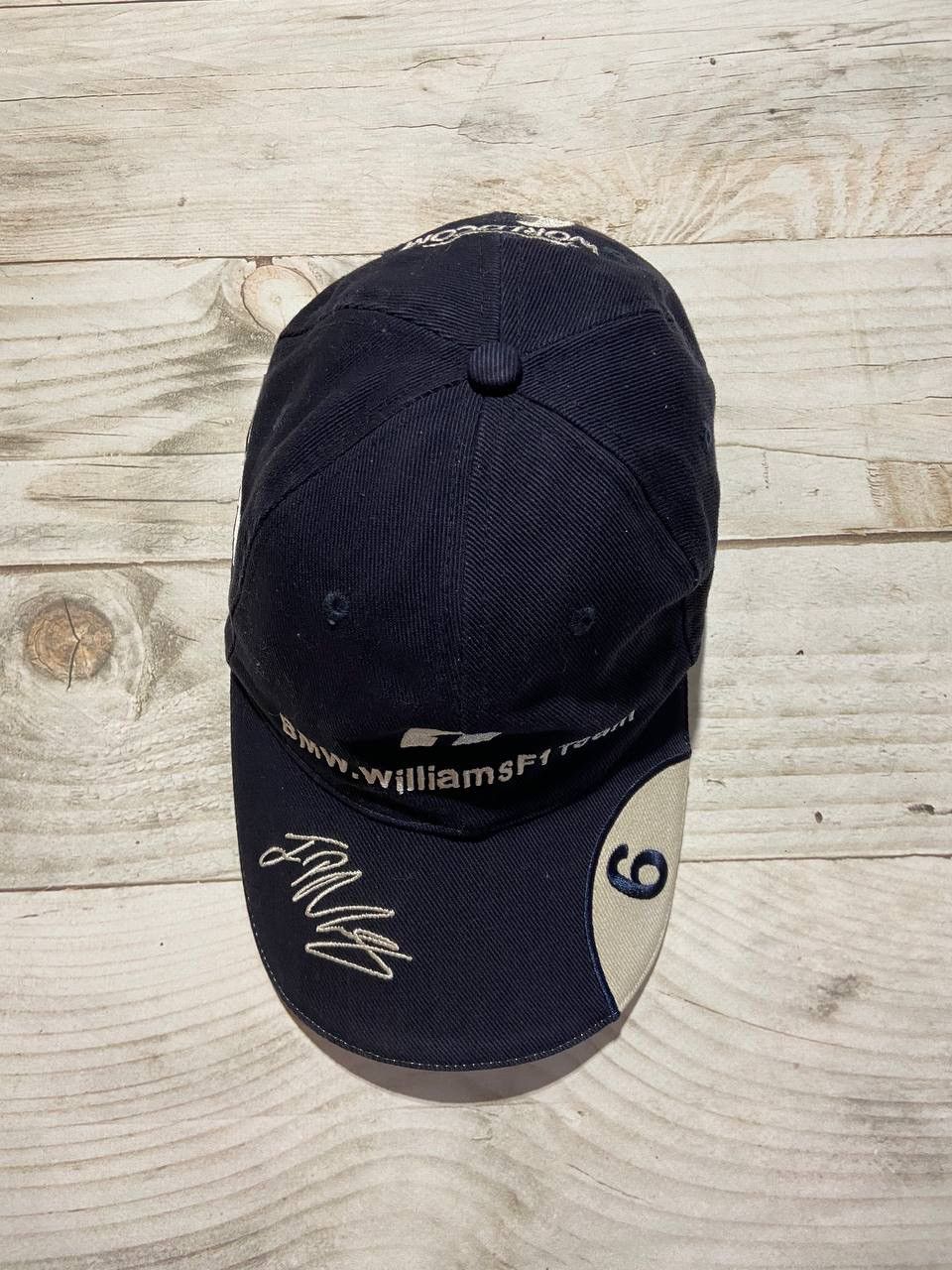 BMW Vintage BMW Williams F1 Team Racing Cap Hat 2002 Blue Size ONE SIZE - 5 Thumbnail