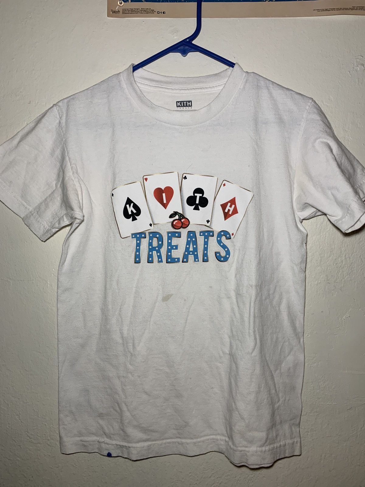 Kith SS19 Kith Treats "Cards" White Tee Shirt Size US S / EU 44-46 / 1 - 1 Thumbnail