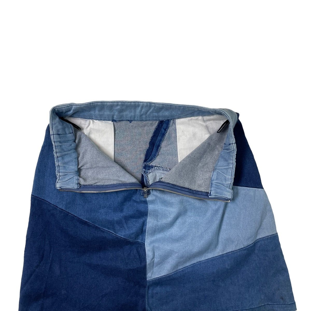 Vintage Patchwork Japanese Streetwear Mini Skirt Size 25" / US 0 / IT 36 - 11 Thumbnail