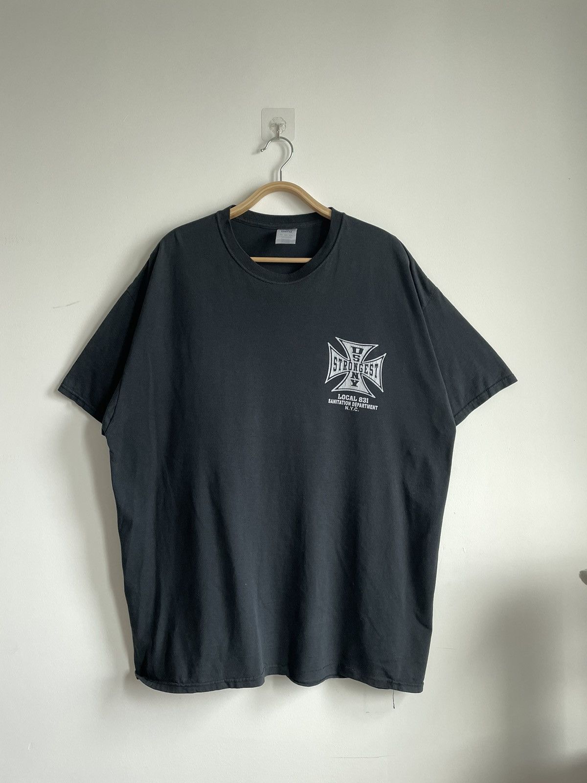 Jerzees × Vintage WEST COAST CHOPPER PARODY BLACK SHIRT Size US XXL / EU 58 / 5 - 4 Thumbnail