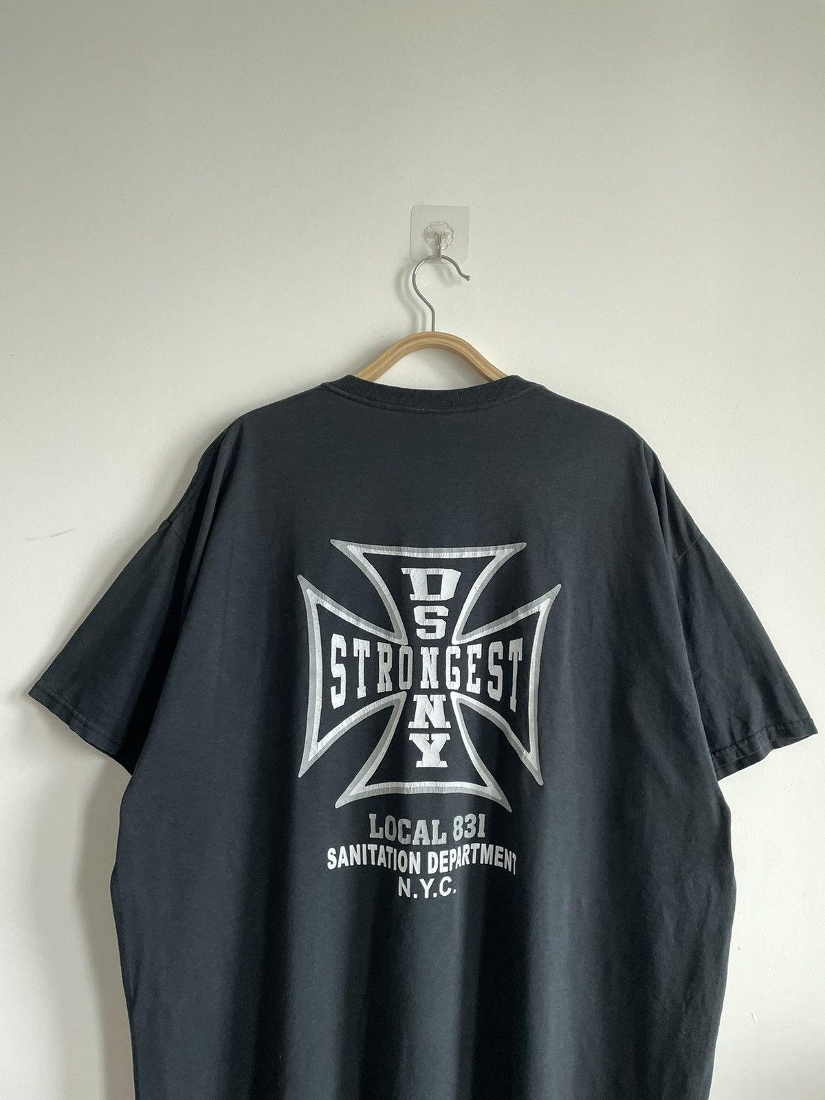 Jerzees × Vintage WEST COAST CHOPPER PARODY BLACK SHIRT Size US XXL / EU 58 / 5 - 3 Thumbnail