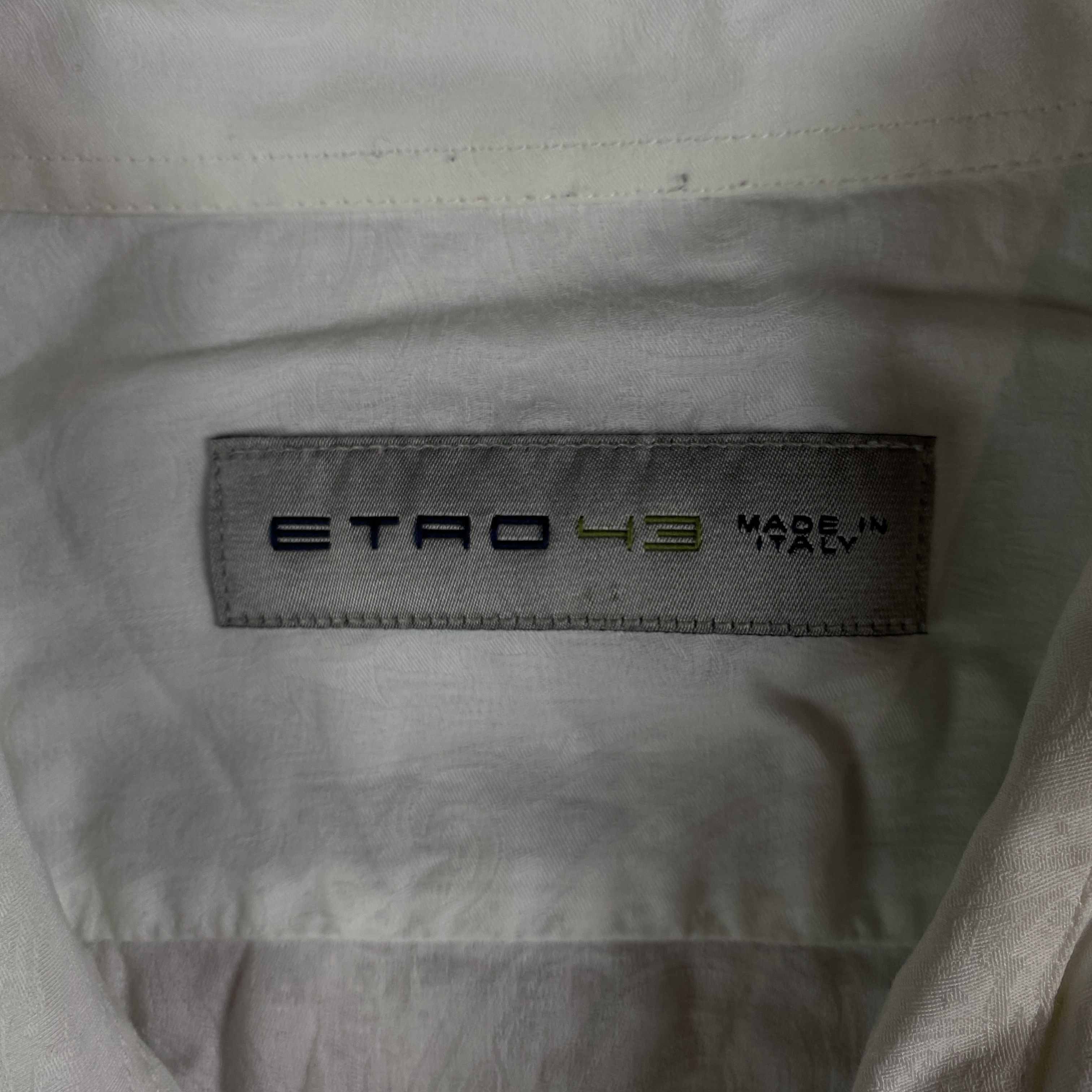 Etro Mens Shirt Long Sleeve Etro Size 43 Printed Size US L / EU 52-54 / 3 - 5 Thumbnail